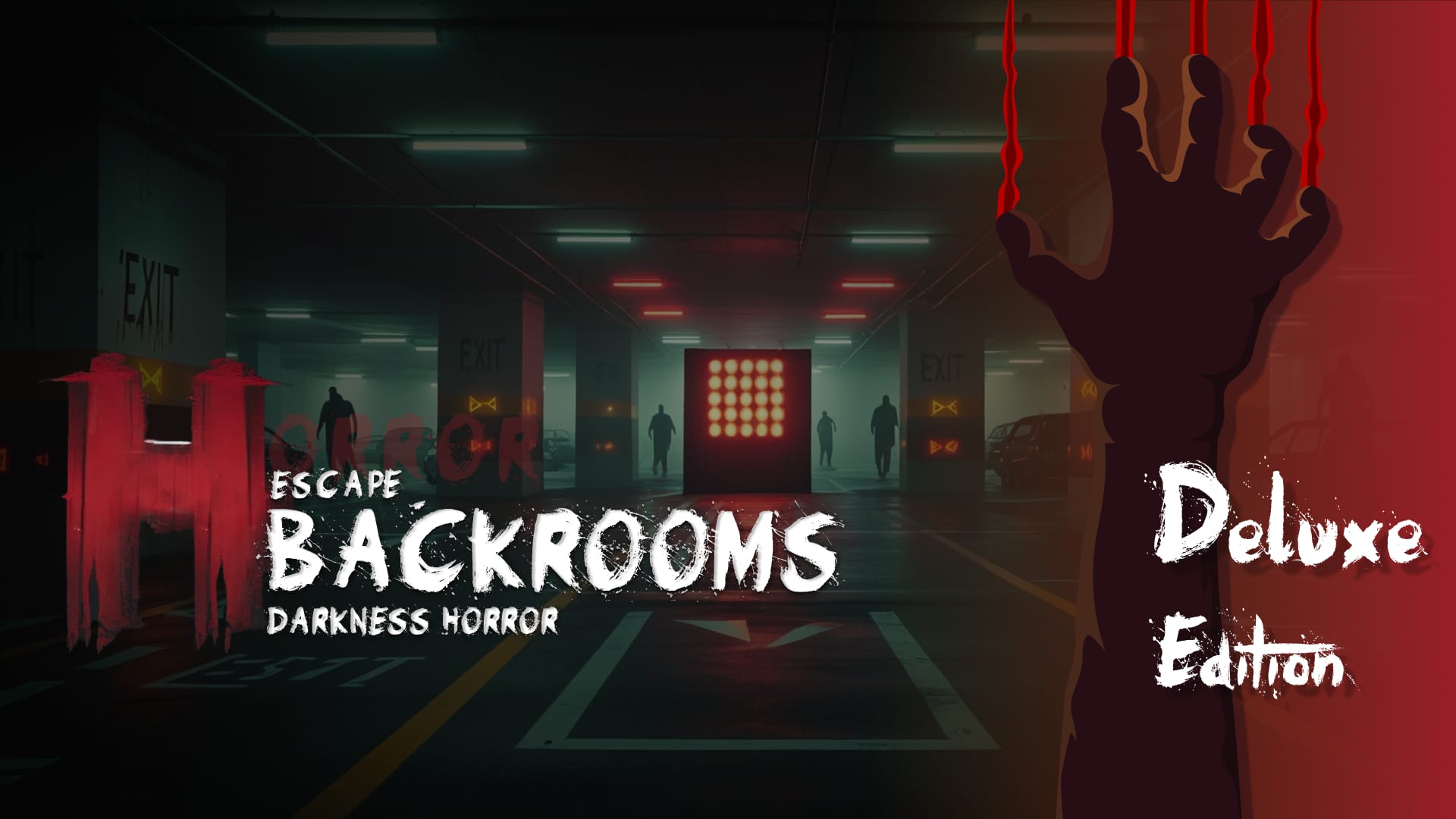 Copertina di ESCAPE BACKROOMS: DARKNESS HORROR DELUXE EDITION