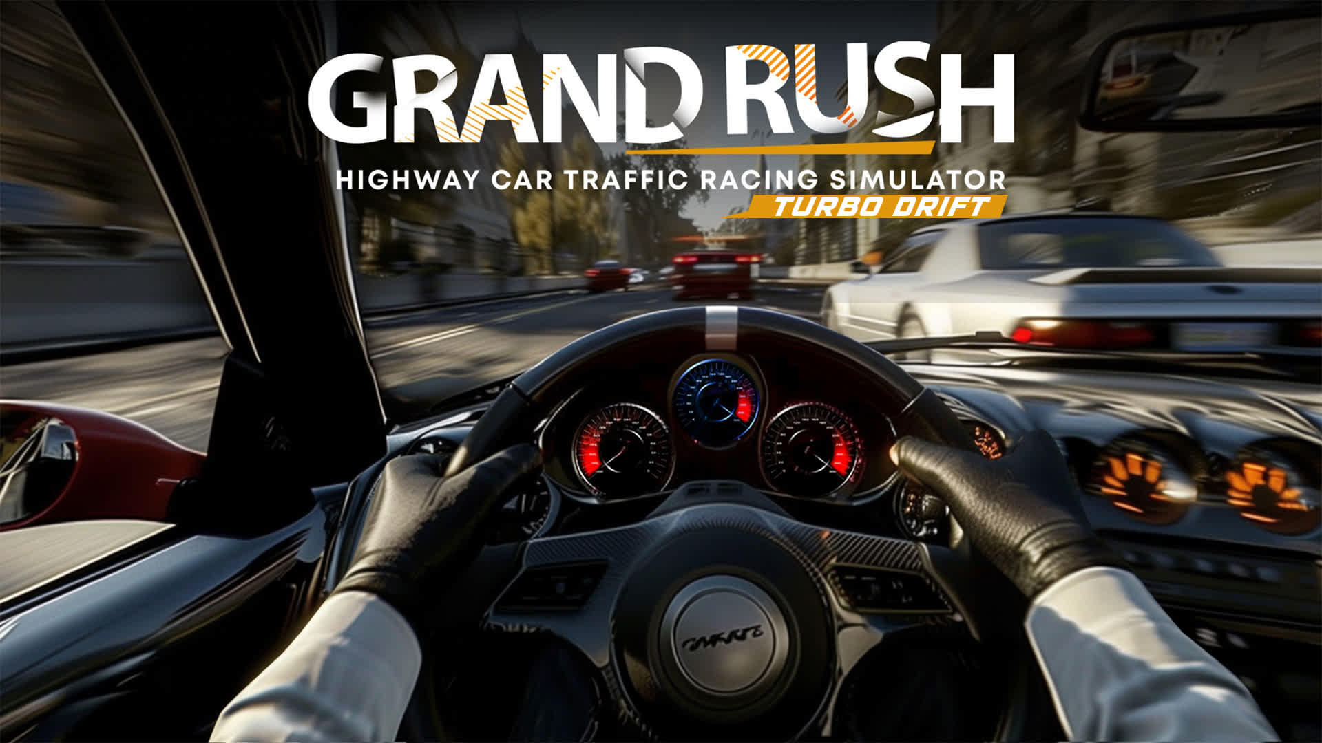 Copertina di Grand Rush: Highway Car Traffic Racing Simulator - Turbo Drift