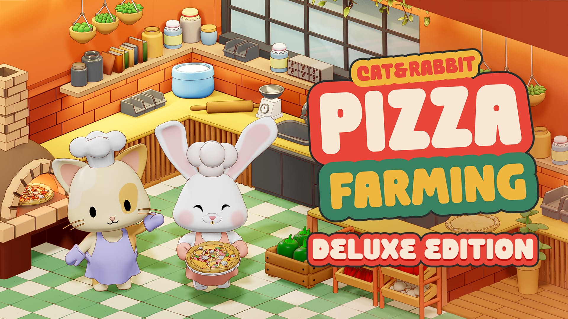 Copertina di Cat&Rabbit Pizza Farming Deluxe Edition