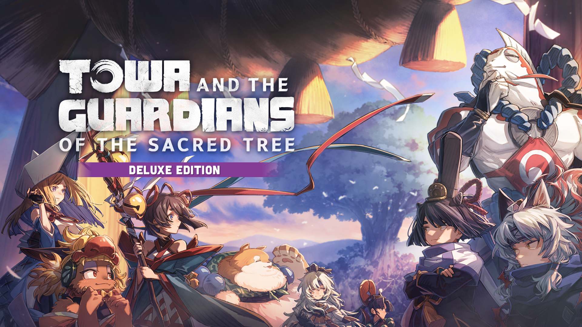 Copertina di Towa and the Guardians of the Sacred Tree Deluxe Edition