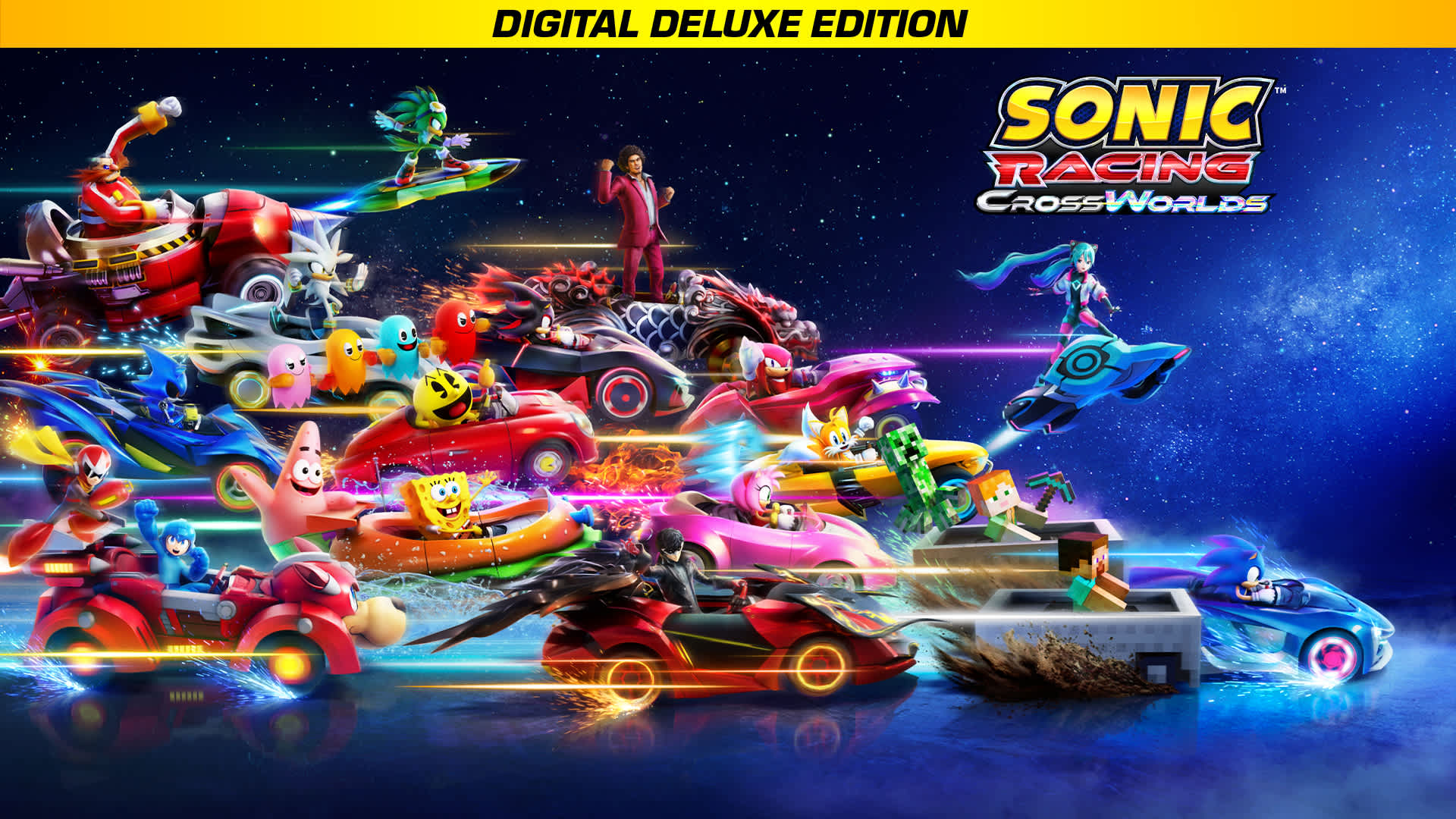 Copertina di Sonic Racing: CrossWorlds Digital Deluxe Edition