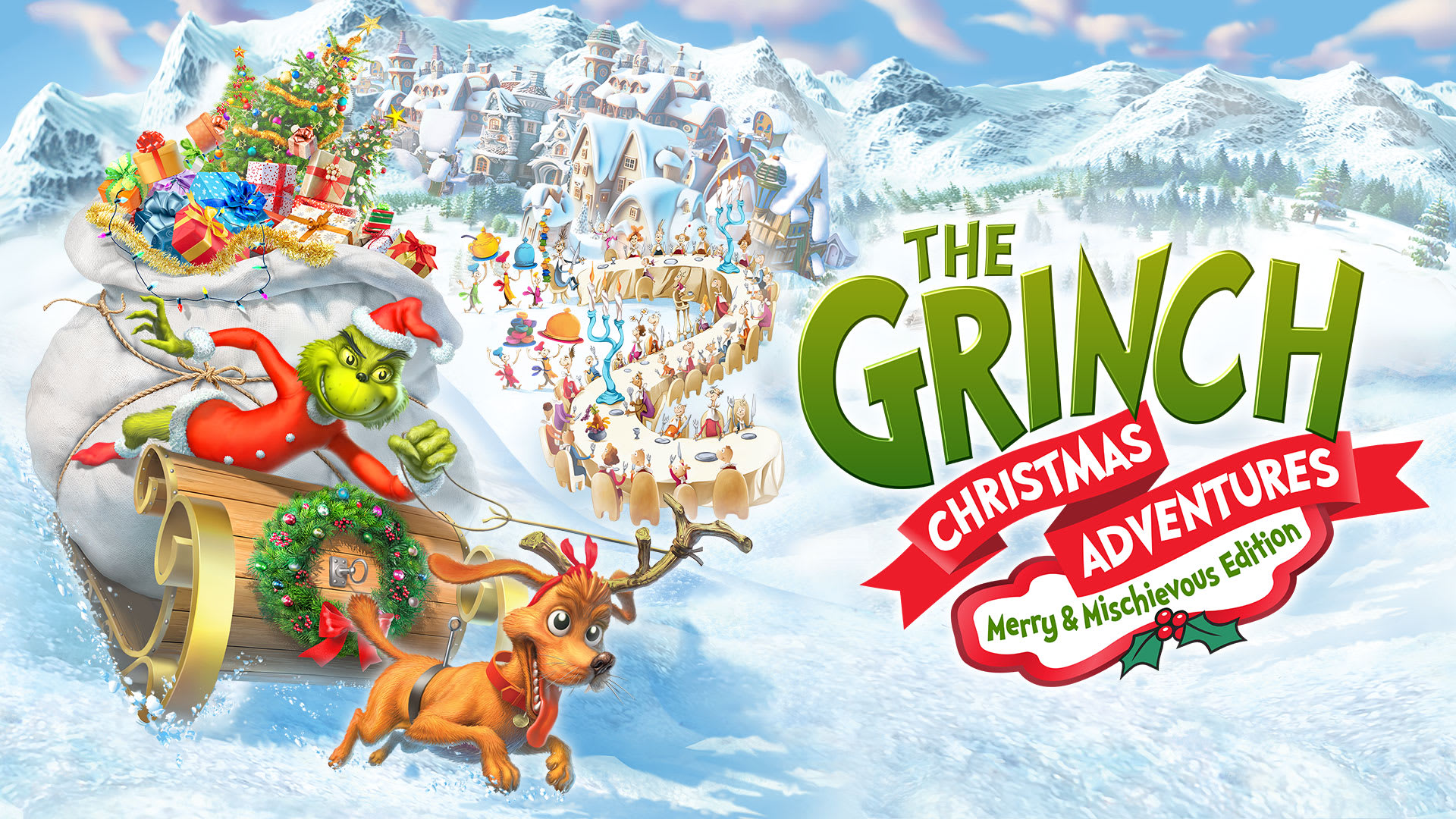 Copertina di The Grinch: Christmas Adventures - Merry & Mischievous Edition