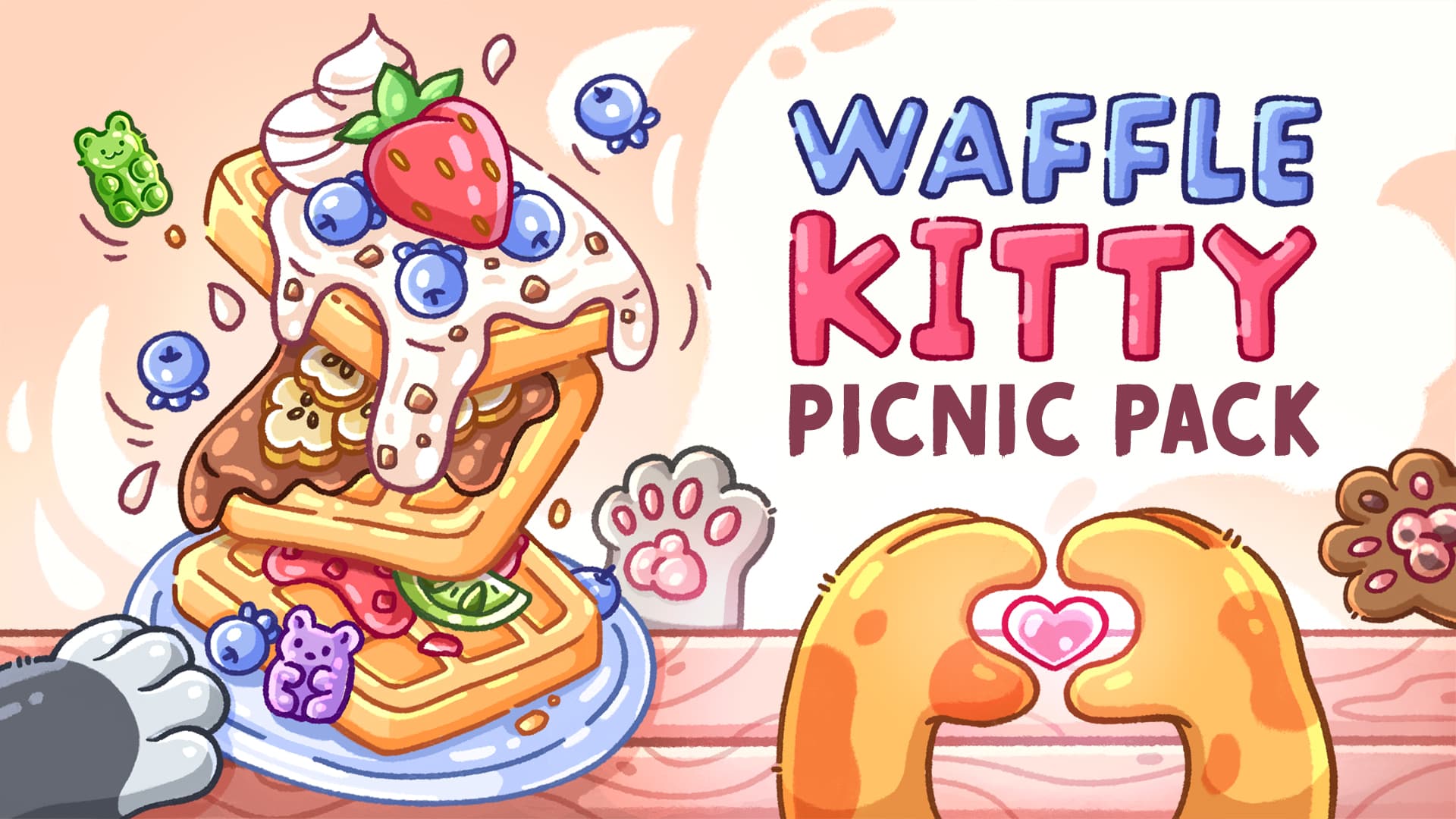 Copertina di Waffle Kitty Picnic Pack