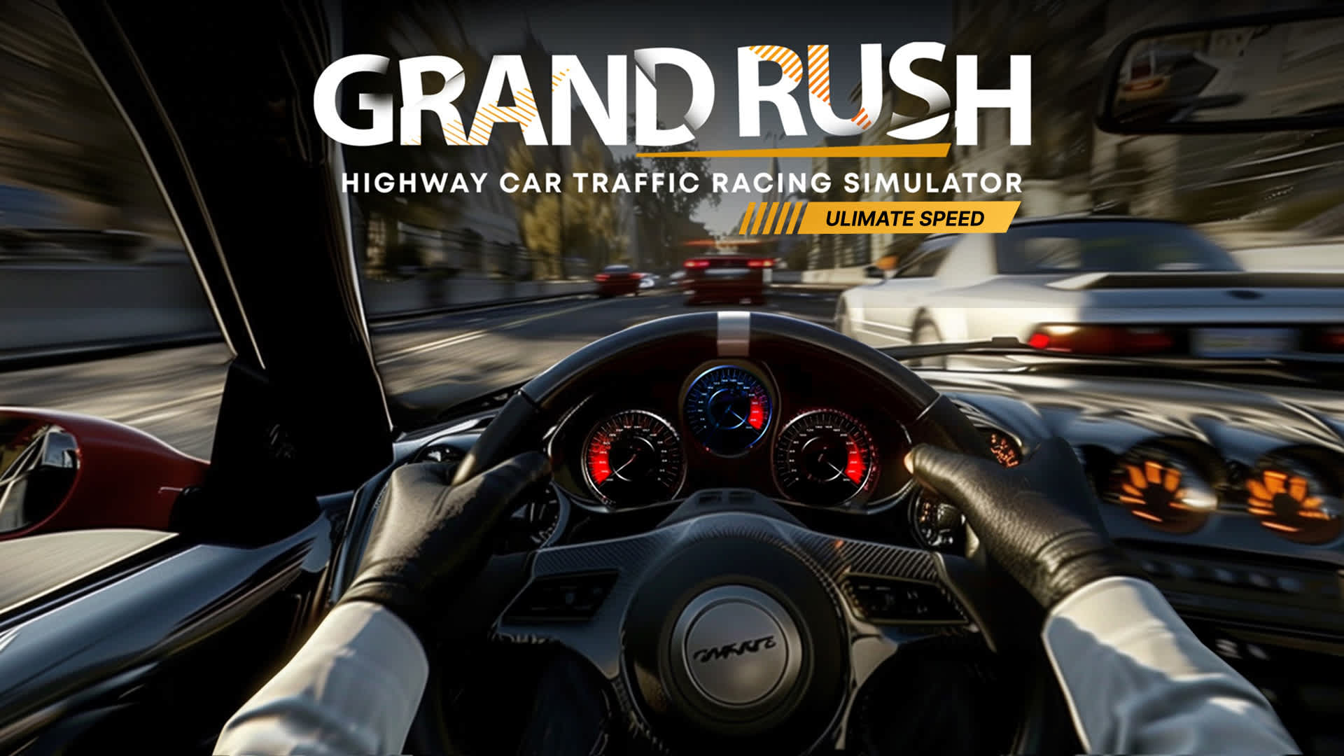 Copertina di Grand Rush: Highway Car Traffic Racing Simulator – Ultimate Speed