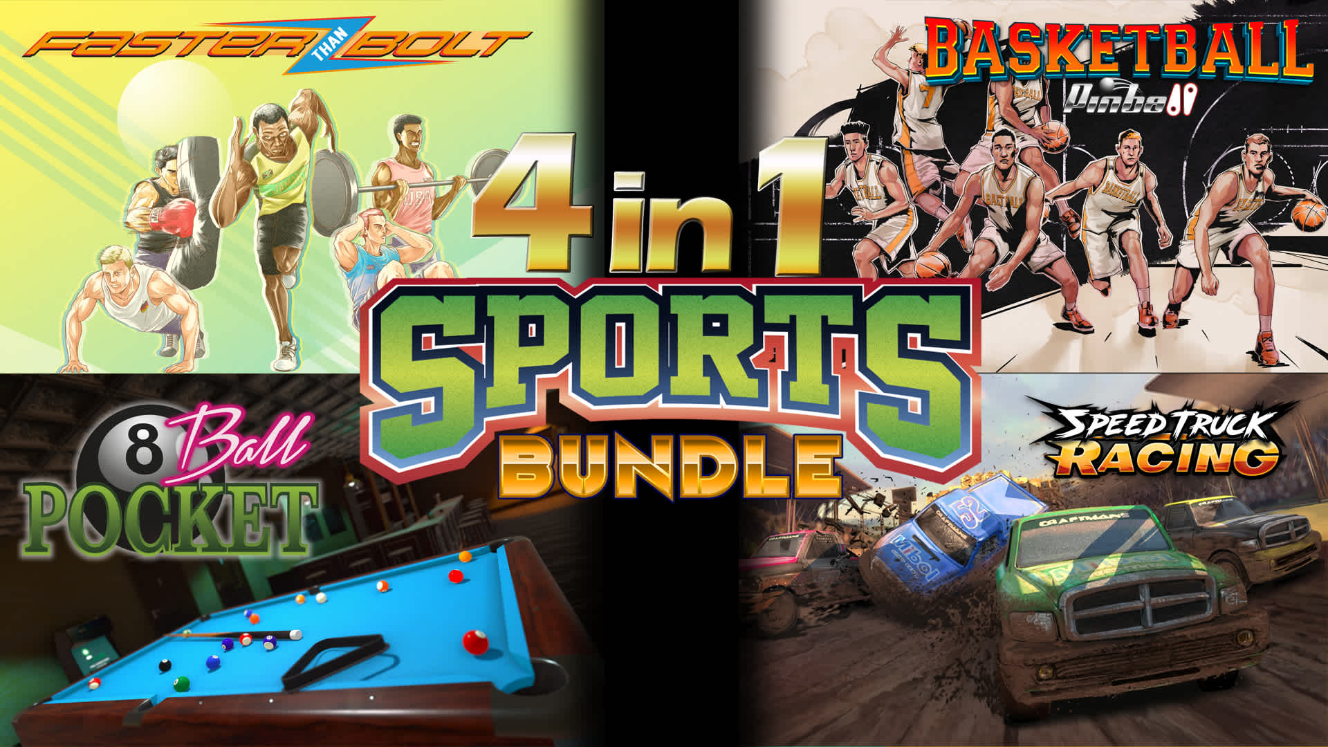 Copertina di 4 in 1 Sports Bundle