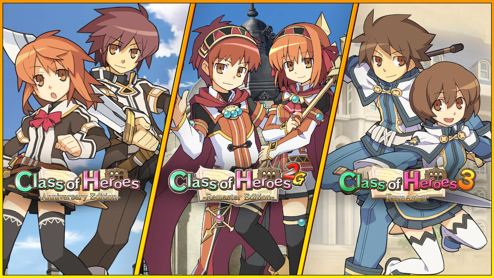 Copertina di Class of Heroes: The Ultimate Trilogy