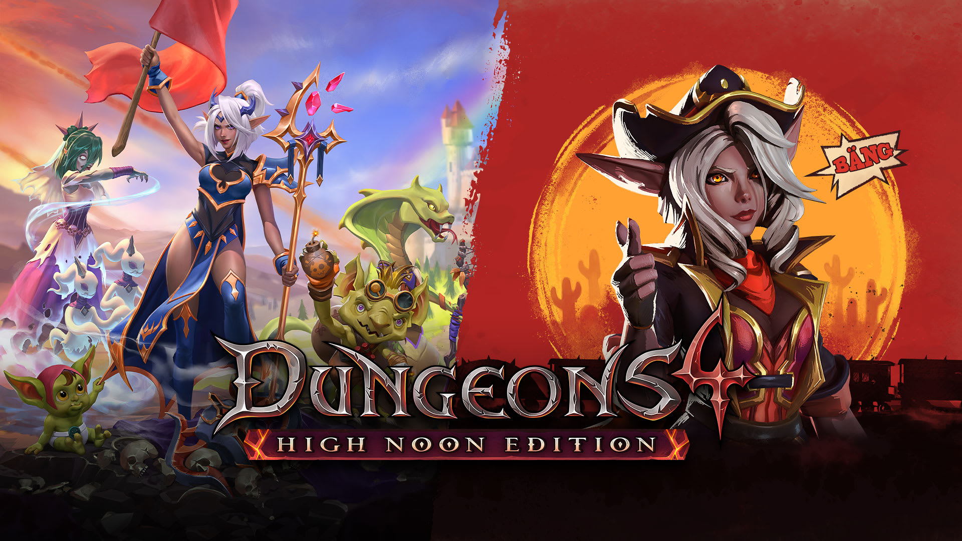 Copertina di Dungeons 4 - High Noon Edition