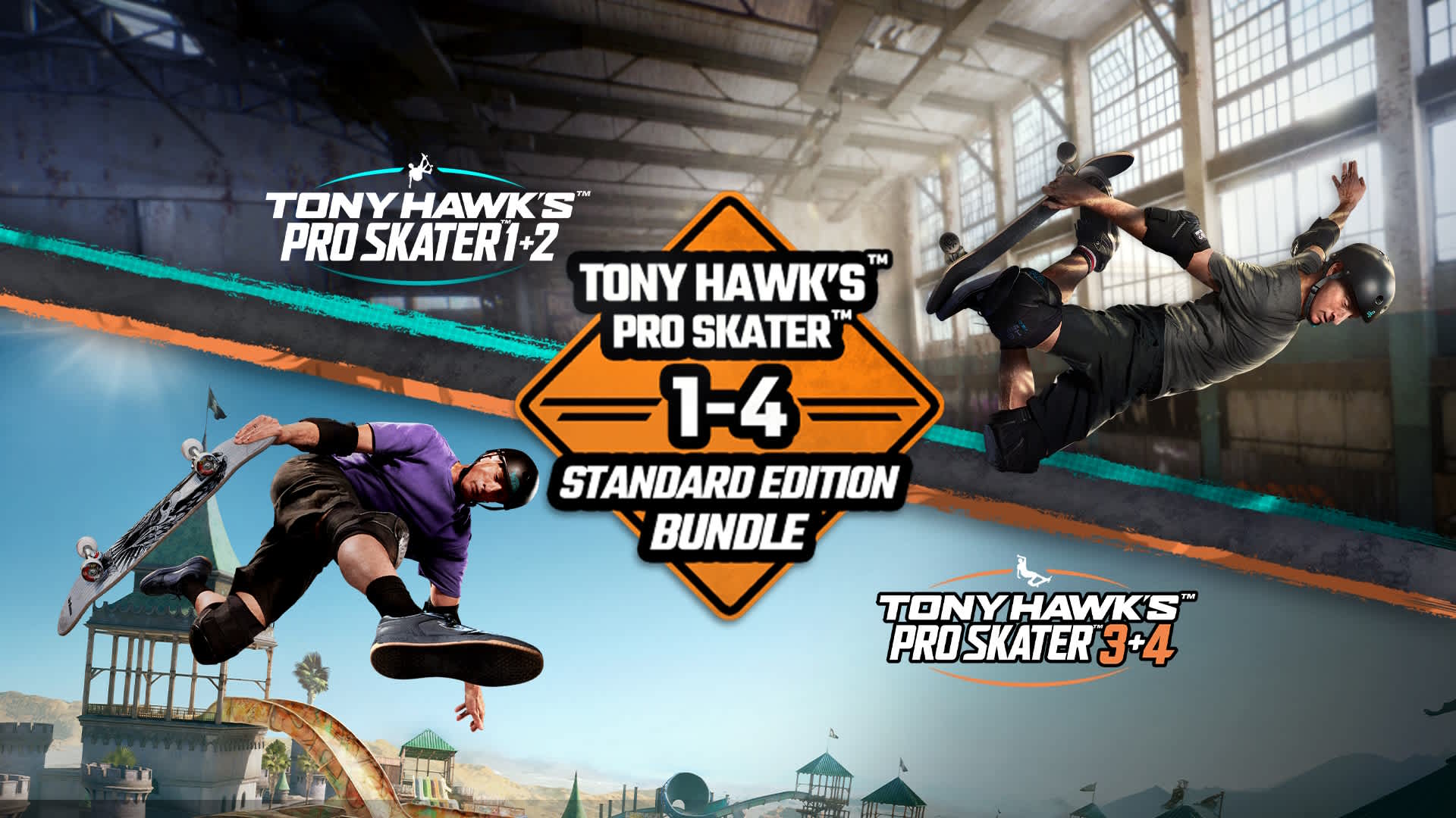 Copertina di Tony Hawk's Pro Skater 1 - 4 - Standard Edition Bundle