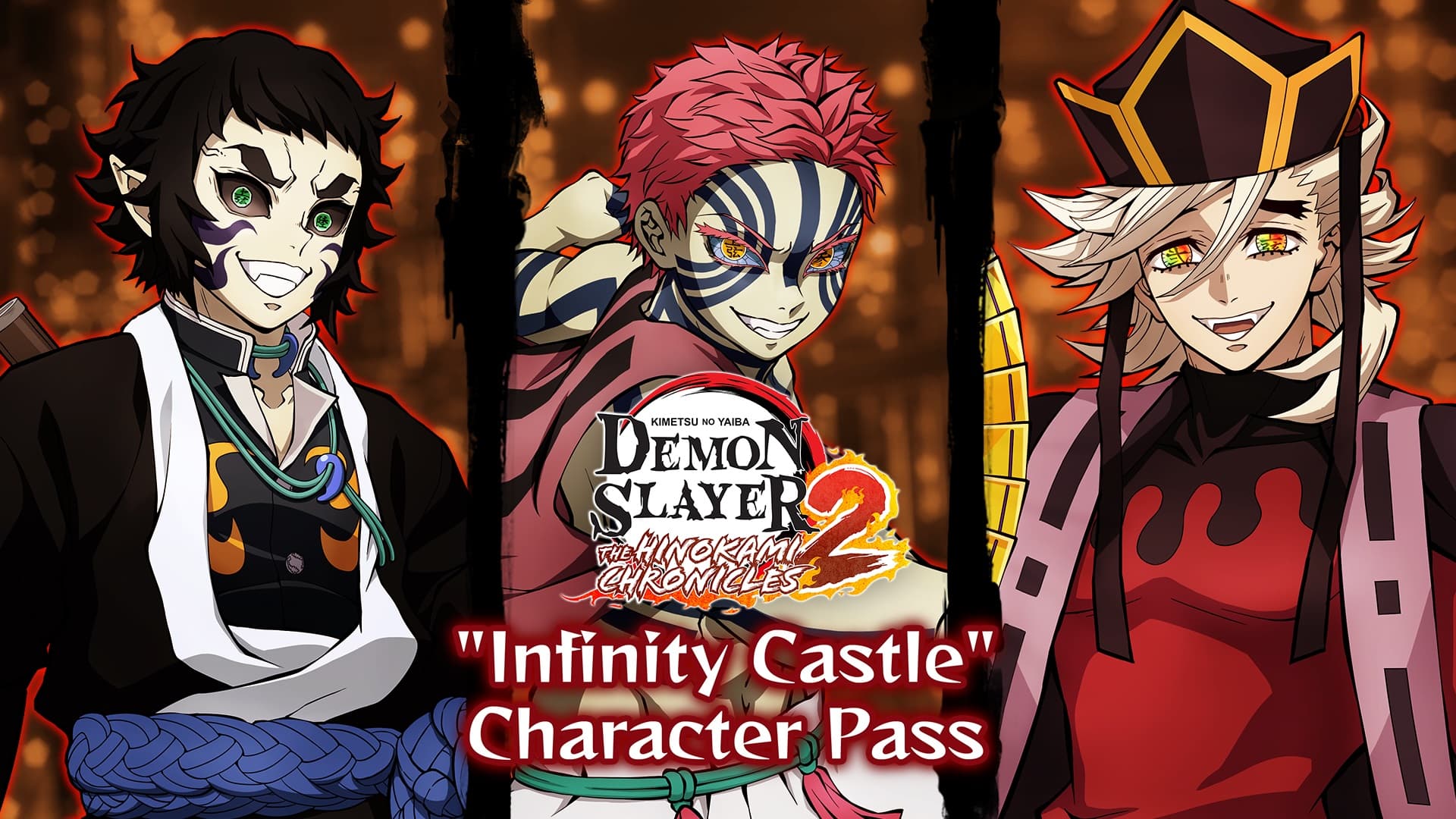 Copertina di "Demon Slayer: Kimetsu no Yaiba Infinity Castle" Character Pass