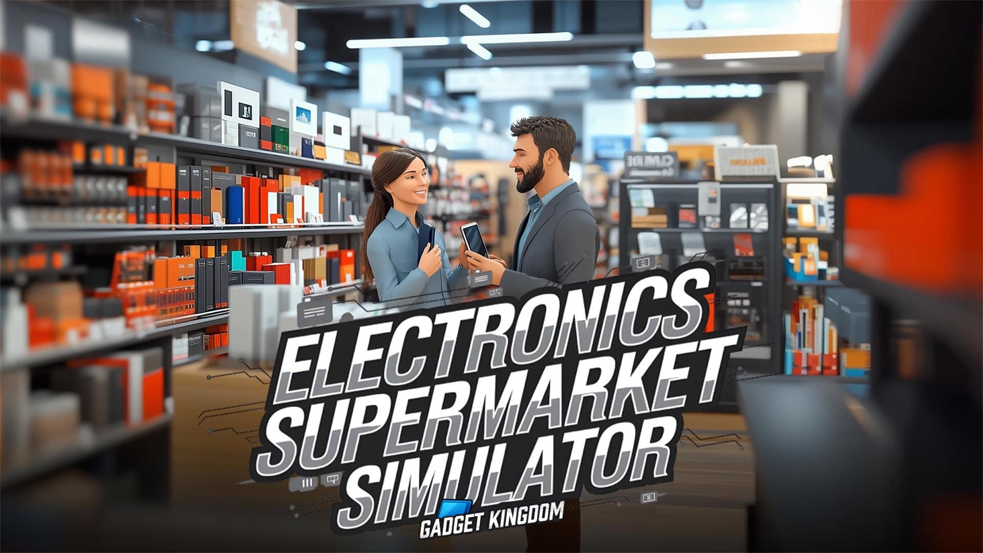 Copertina di Electronics Supermarket Simulator: Gadget Kingdom