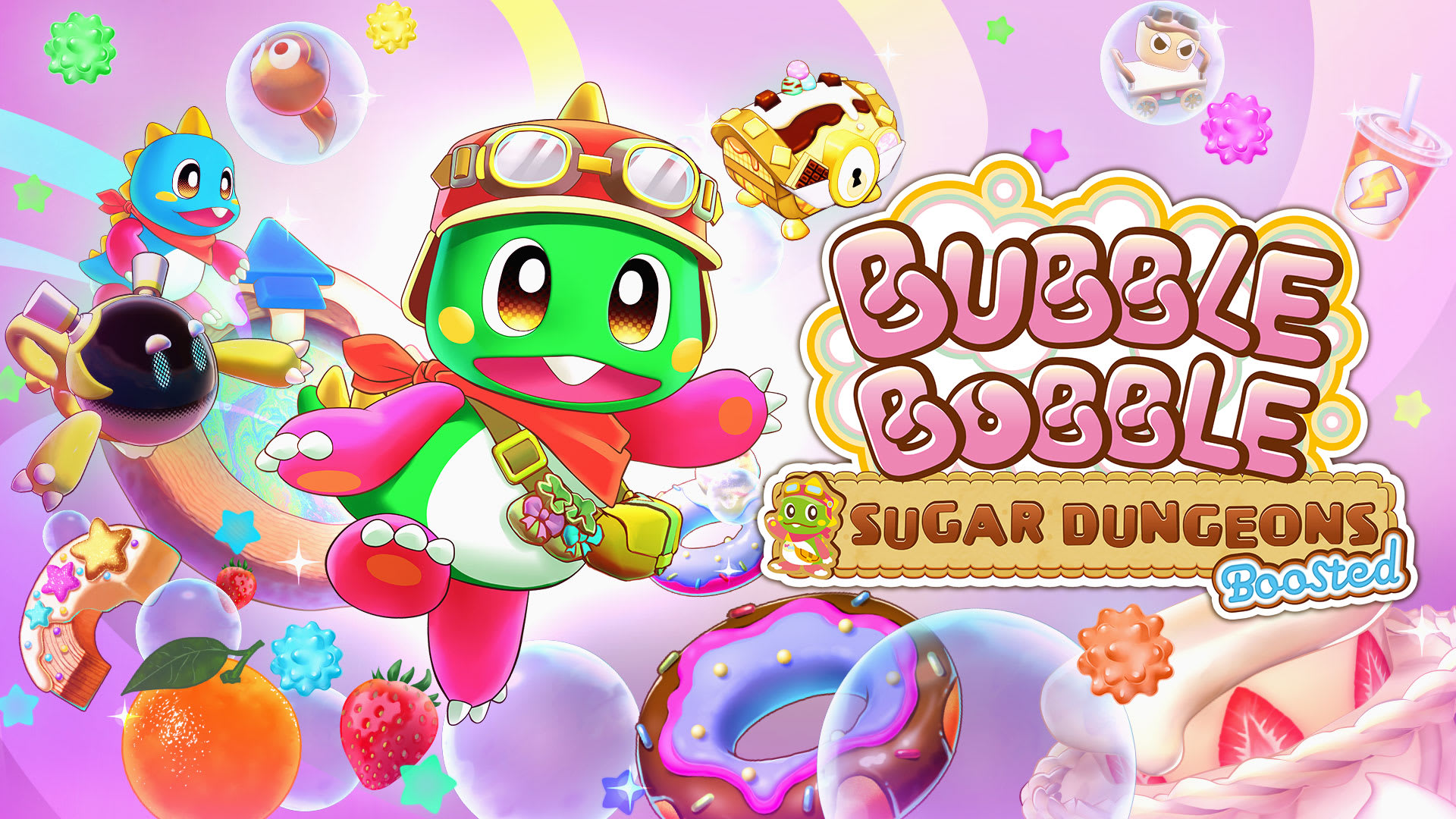 Copertina di BUBBLE BOBBLE Sugar Dungeons Boosted