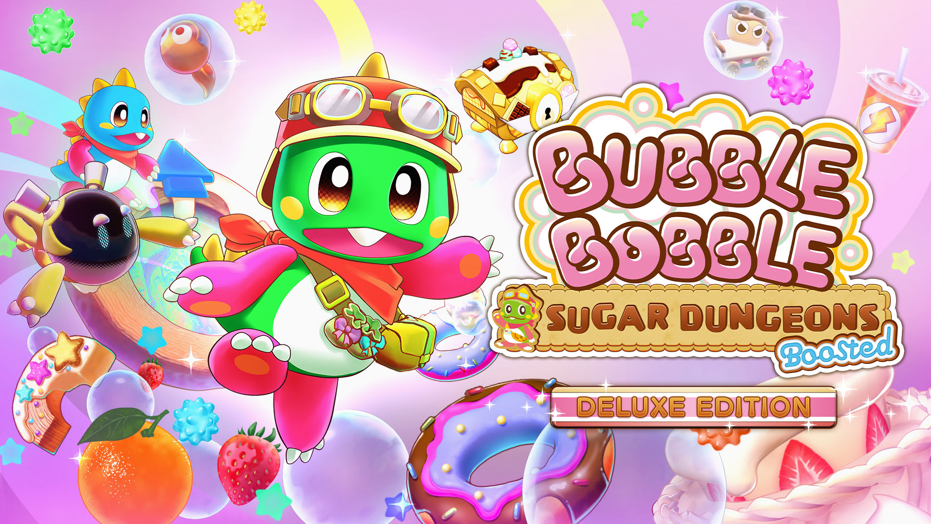 Copertina di BUBBLE BOBBLE Sugar Dungeons Boosted Deluxe Edition