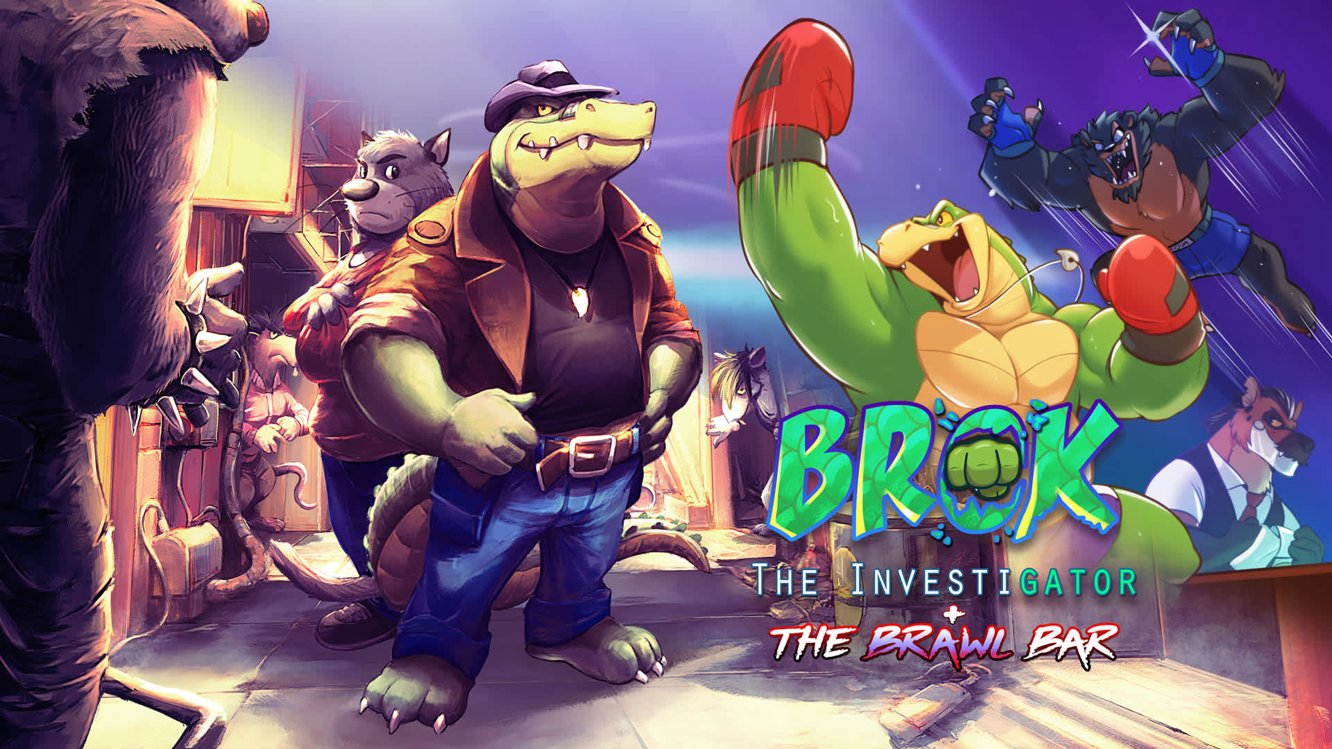 Copertina di BROK the InvestiGator + The Brawl Bar