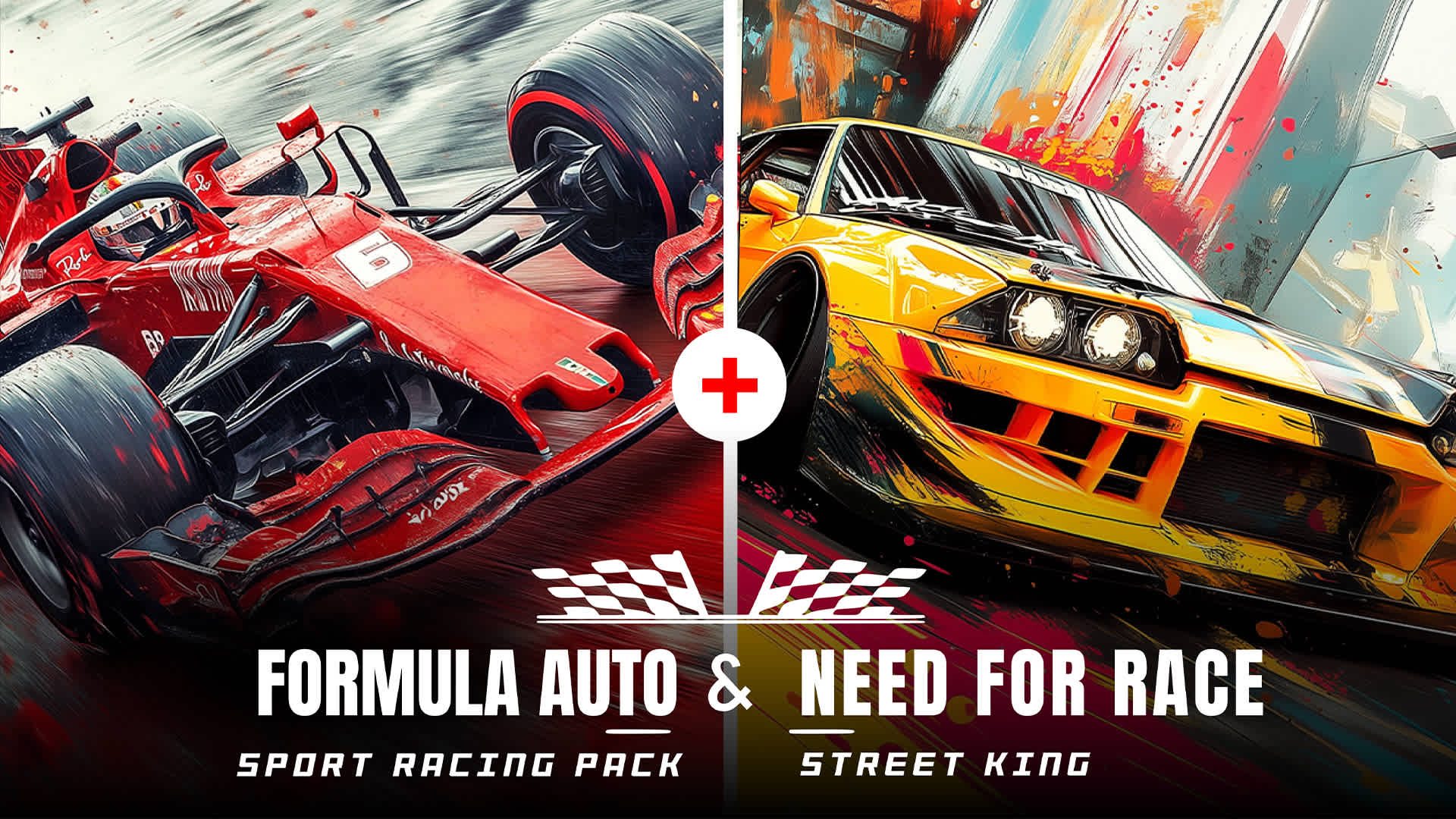 Copertina di Need for Race Street King & Formula Auto Sport Racing Pack