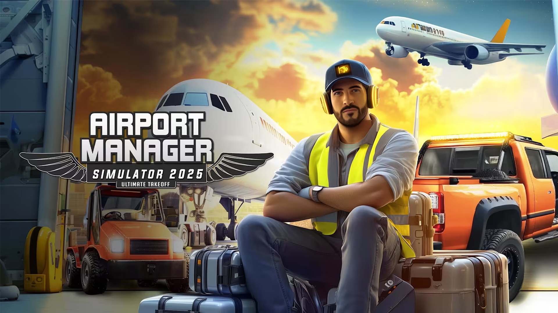 Copertina di Airport Manager Simulator 2025: Ultimate Takeoff