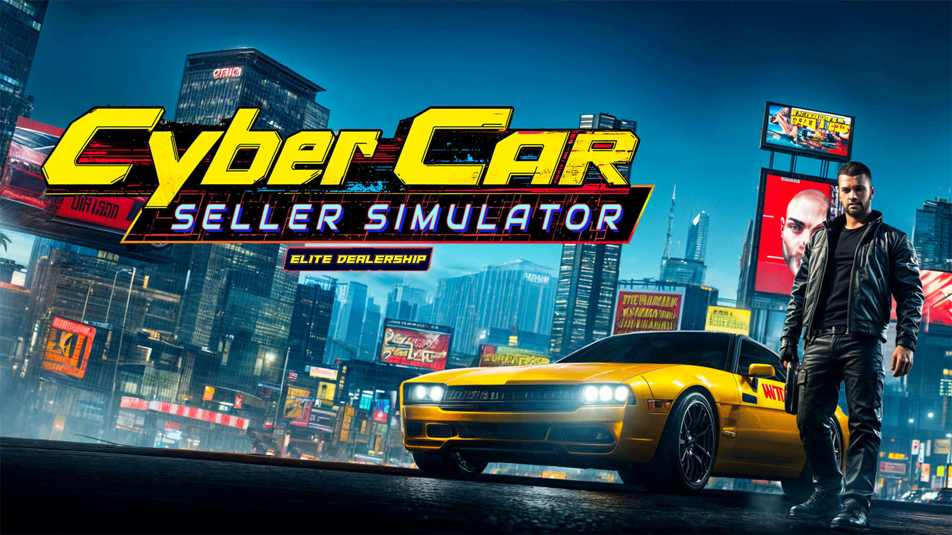 Copertina di Cyber Car Seller Simulator: Elite Dealership