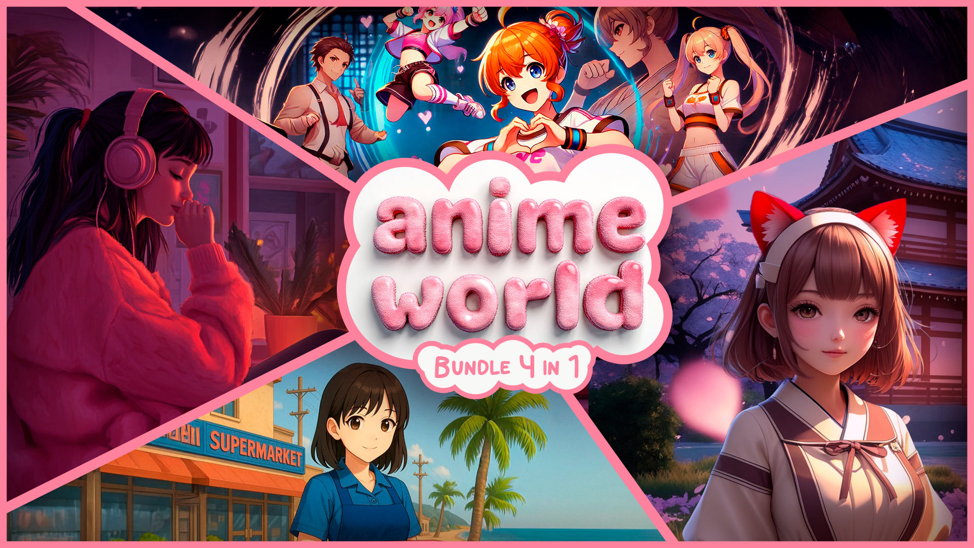 Nintendo Switch - Worldページ♪ Anime World Bundle 4 in 1 for Nintendo Switch - Nintendo Official Site