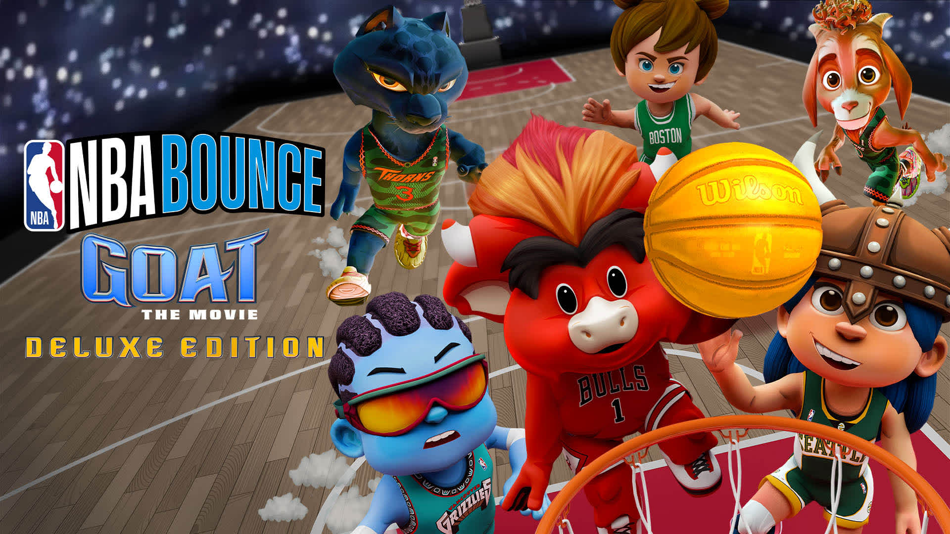 Copertina di NBA BOUNCE - GOAT: The Movie: Deluxe Edition
