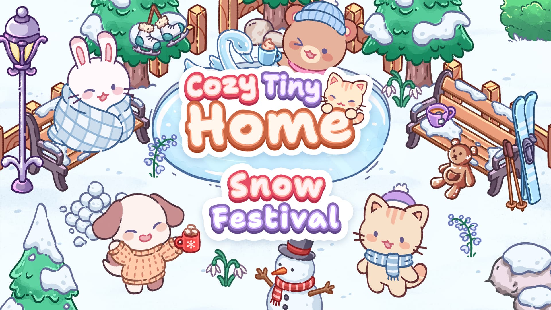 Copertina di Cozy Tiny Home Snow Festival