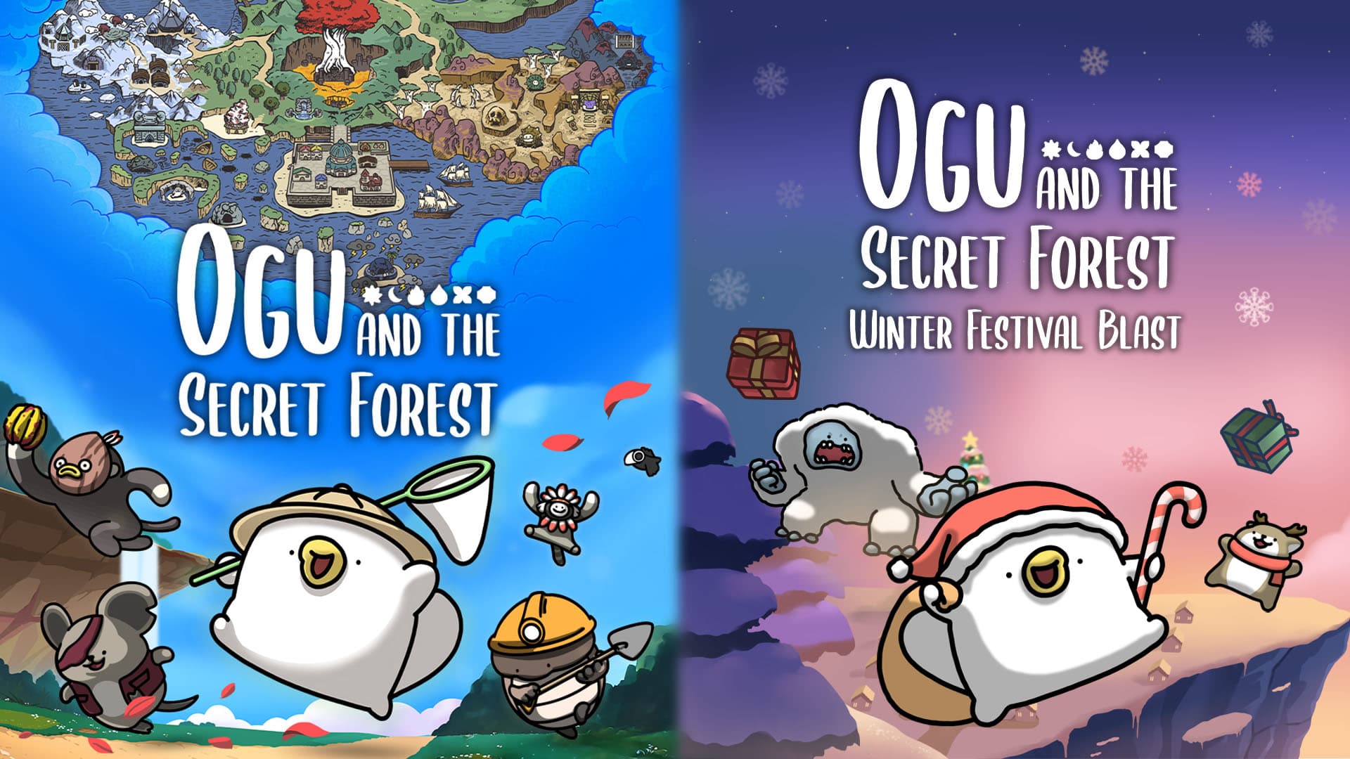 Copertina di Ogu and the Secret Forest + Winter Festival Blast DLC Set