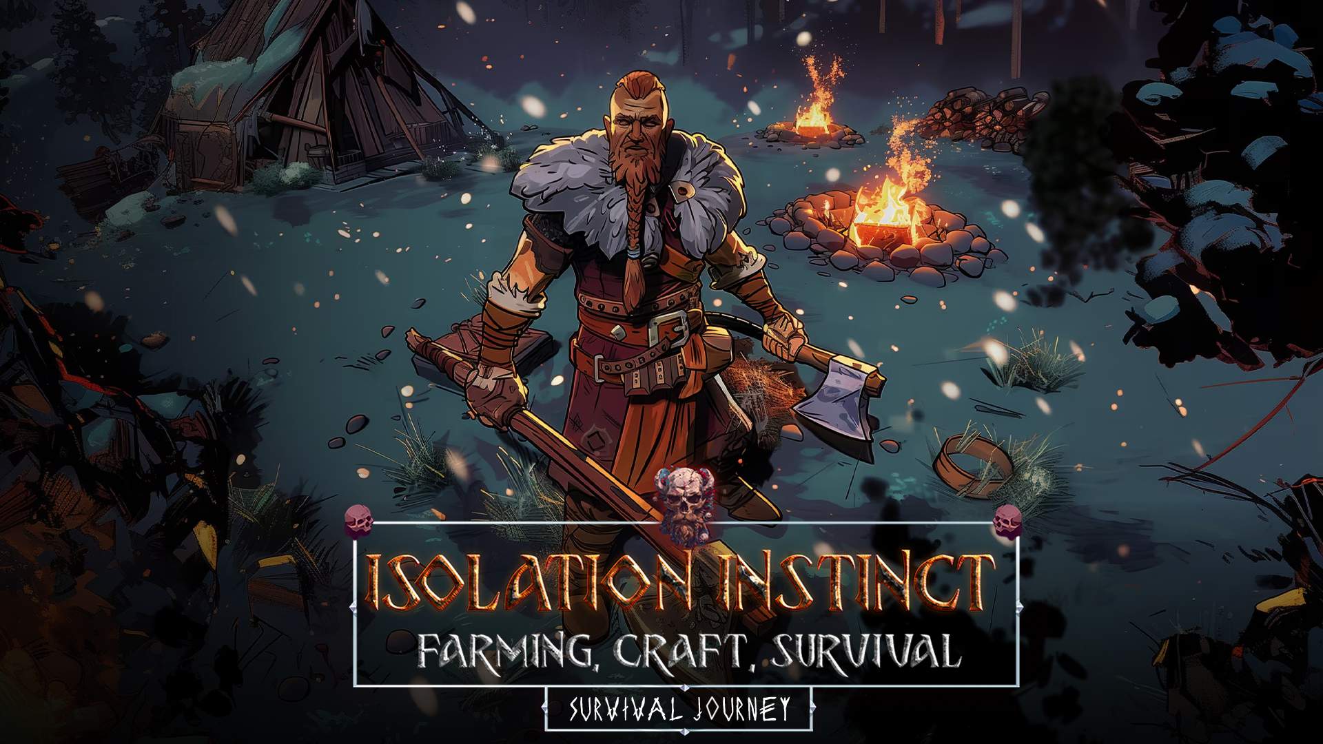 Copertina di Isolation Instinct: Farming, Craft, Survival – Survival Journey