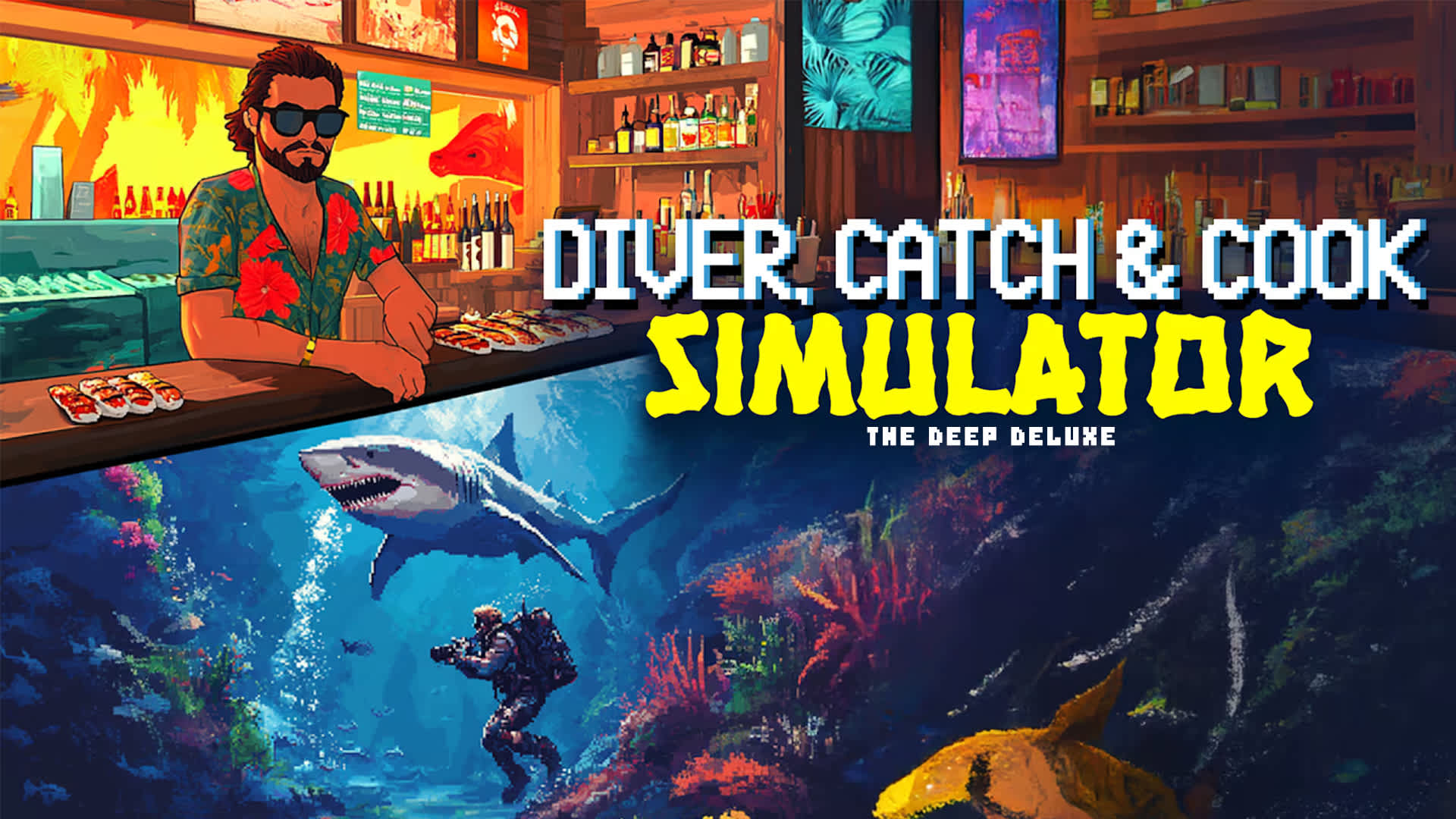 Copertina di Diver, Catch & Cook Simulator – The Deep Deluxe