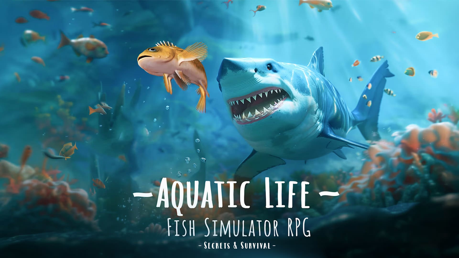 Copertina di Aquatic Life: Fish Simulator RPG: Secrets & Survival