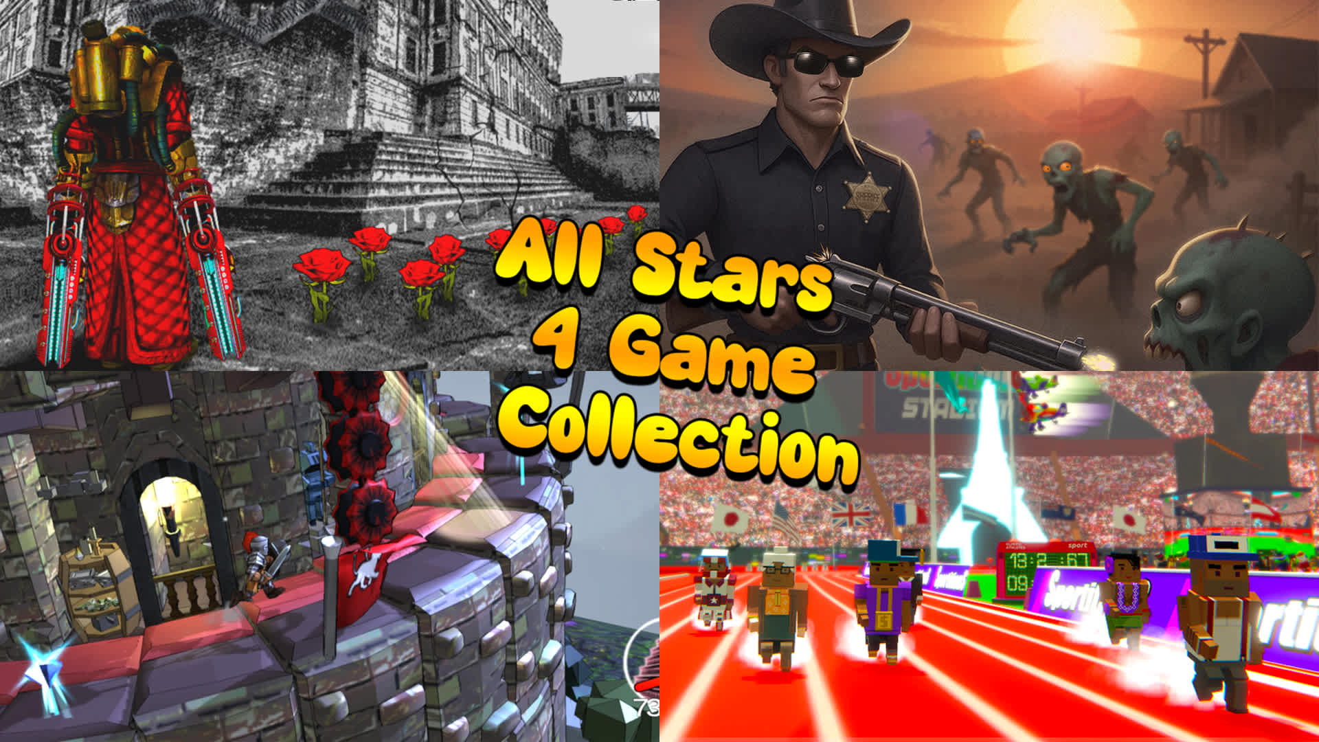 All‑Stars 4‑Game Collection for Nintendo Switch - Nintendo