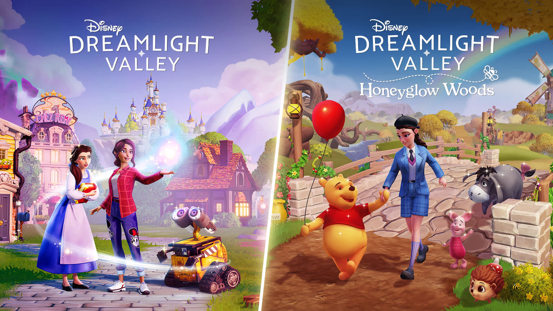 Copertina di Disney Dreamlight Valley—Honeyglow Woods Edition