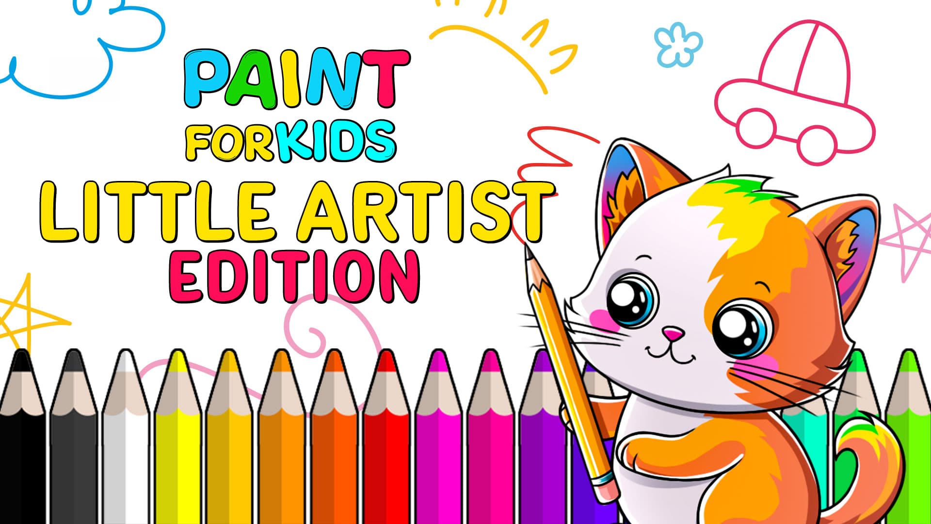 Copertina di Paint For Kids Little Artist Edition
