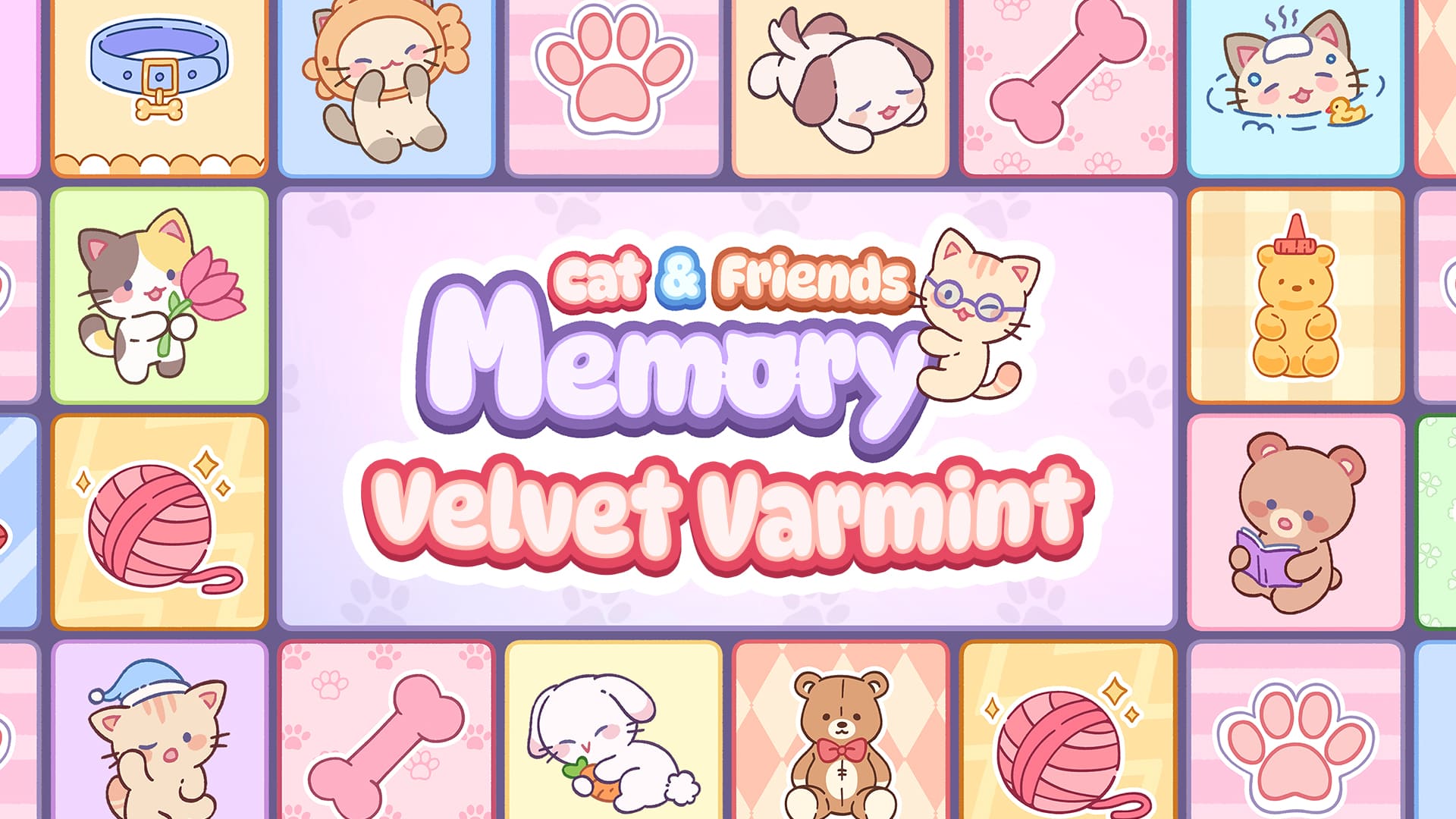 Copertina di Cat & Friends Memory Velvet Varmint