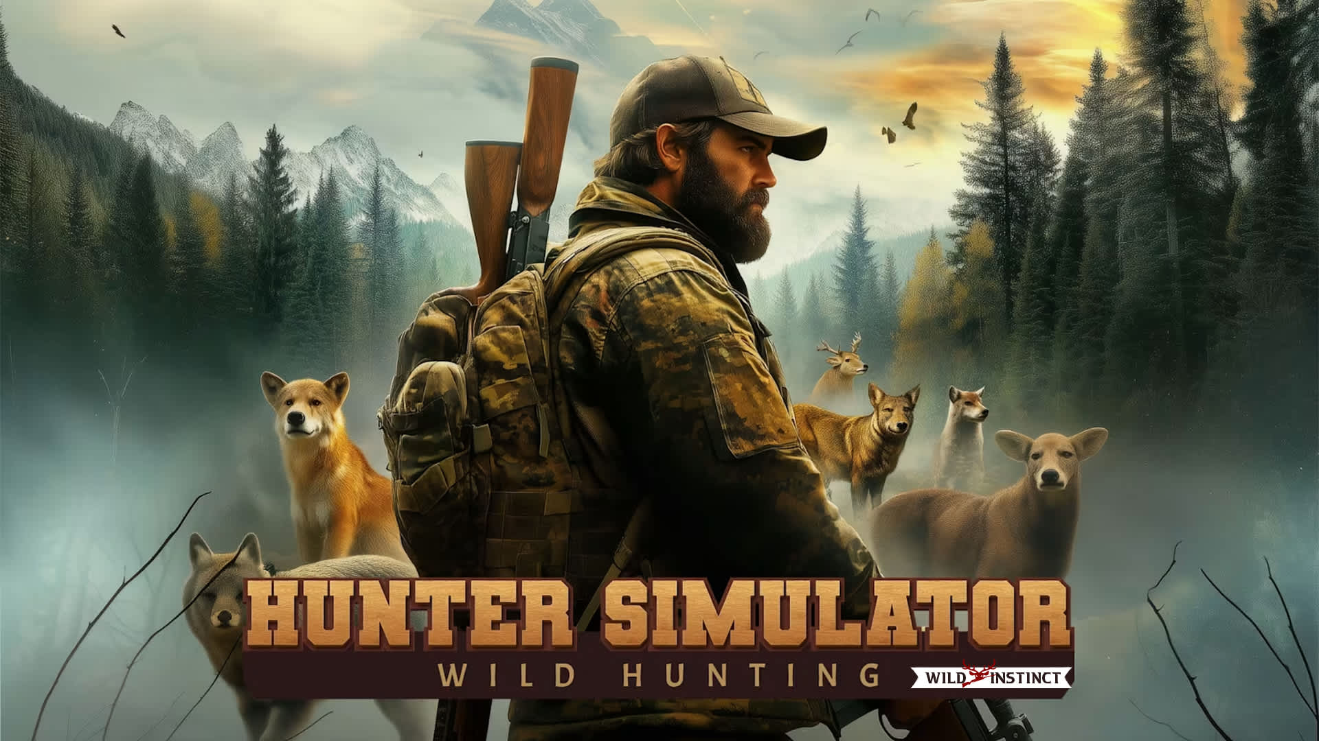 Copertina di Hunter Simulator : Wild Hunting – Wild Instinct