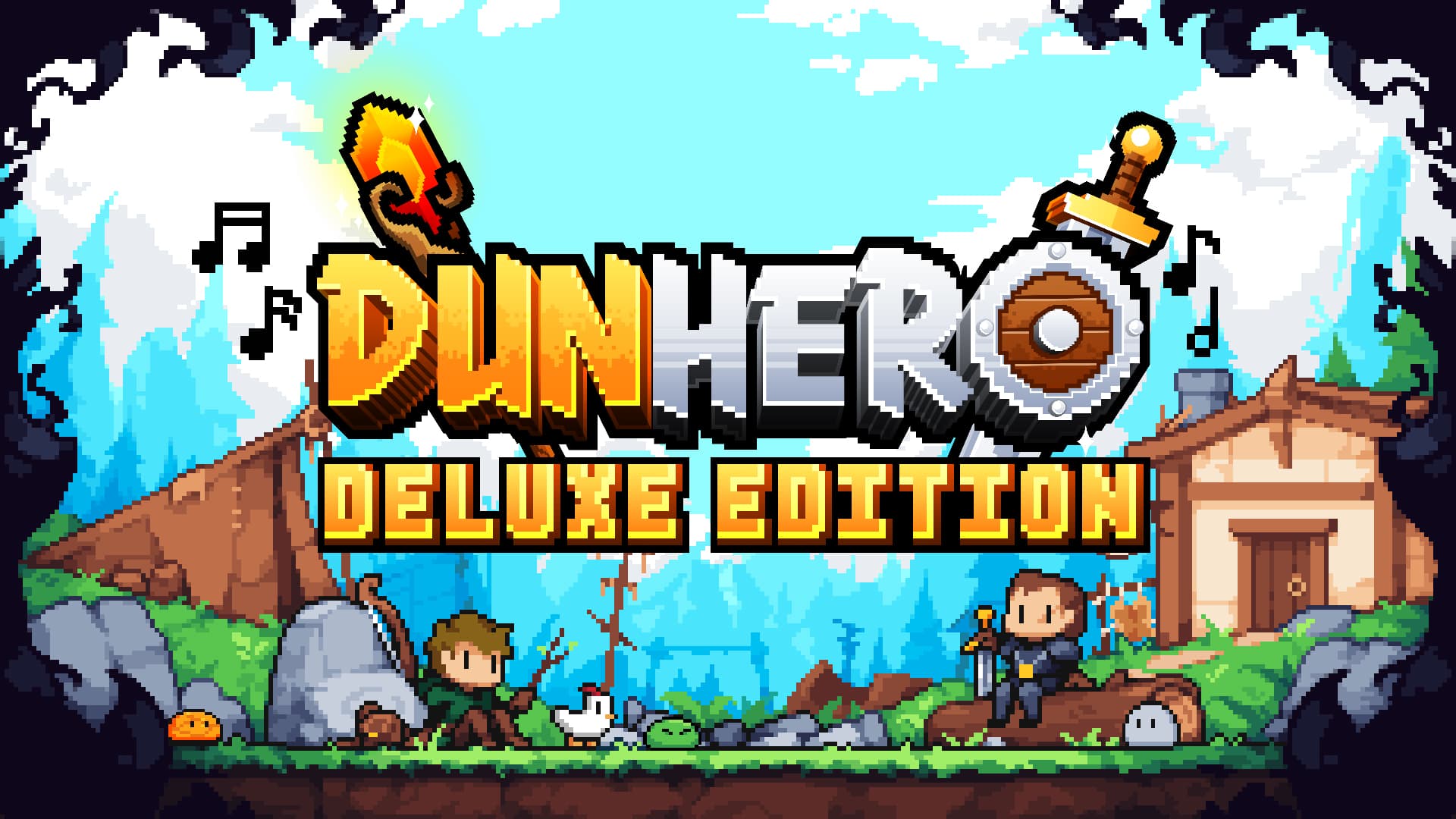 Copertina di Dunhero Deluxe Edition