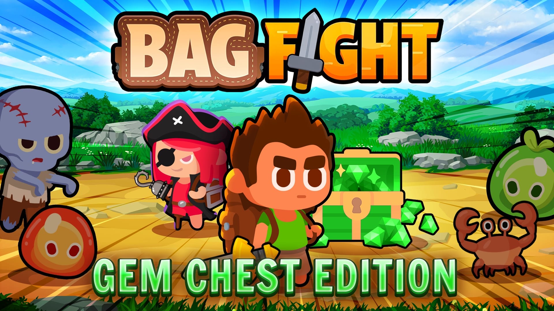 Copertina di Bag Fight: Gem Chest Edition