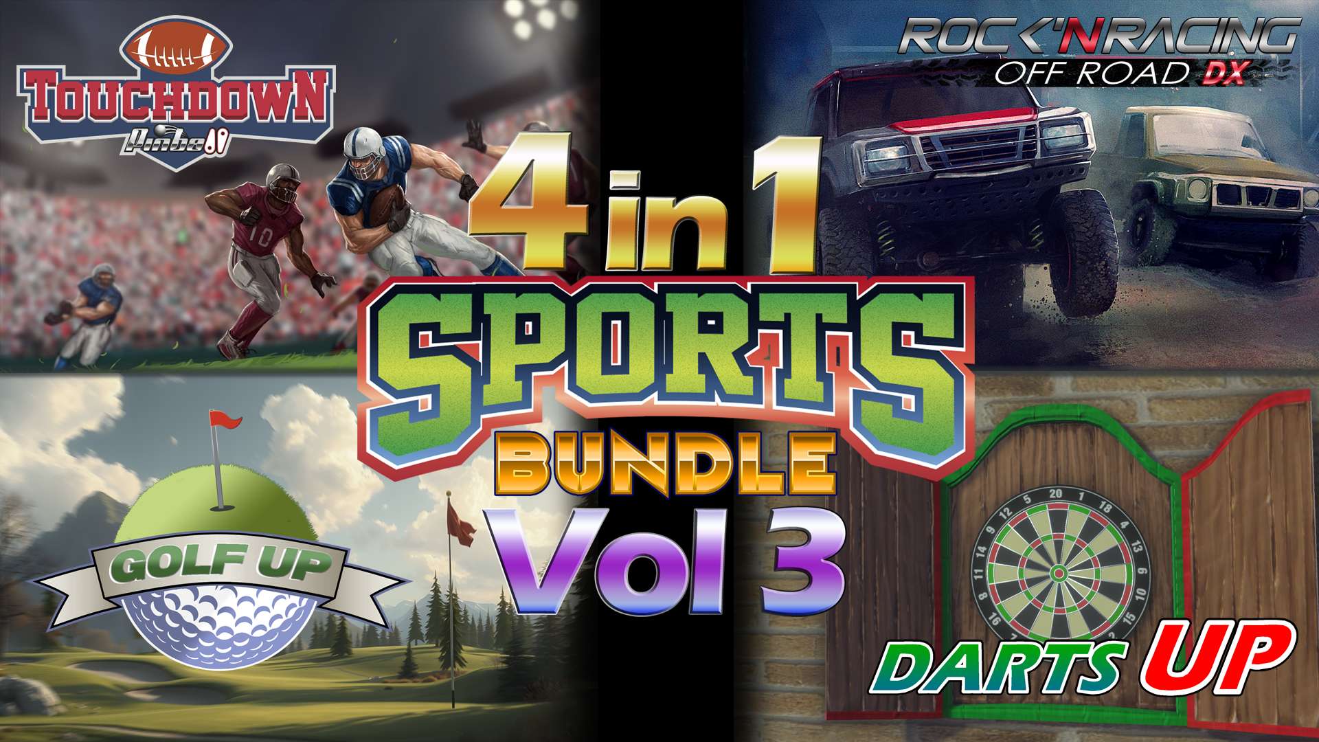Copertina di 4 in 1 Sports Bundle Vol 3