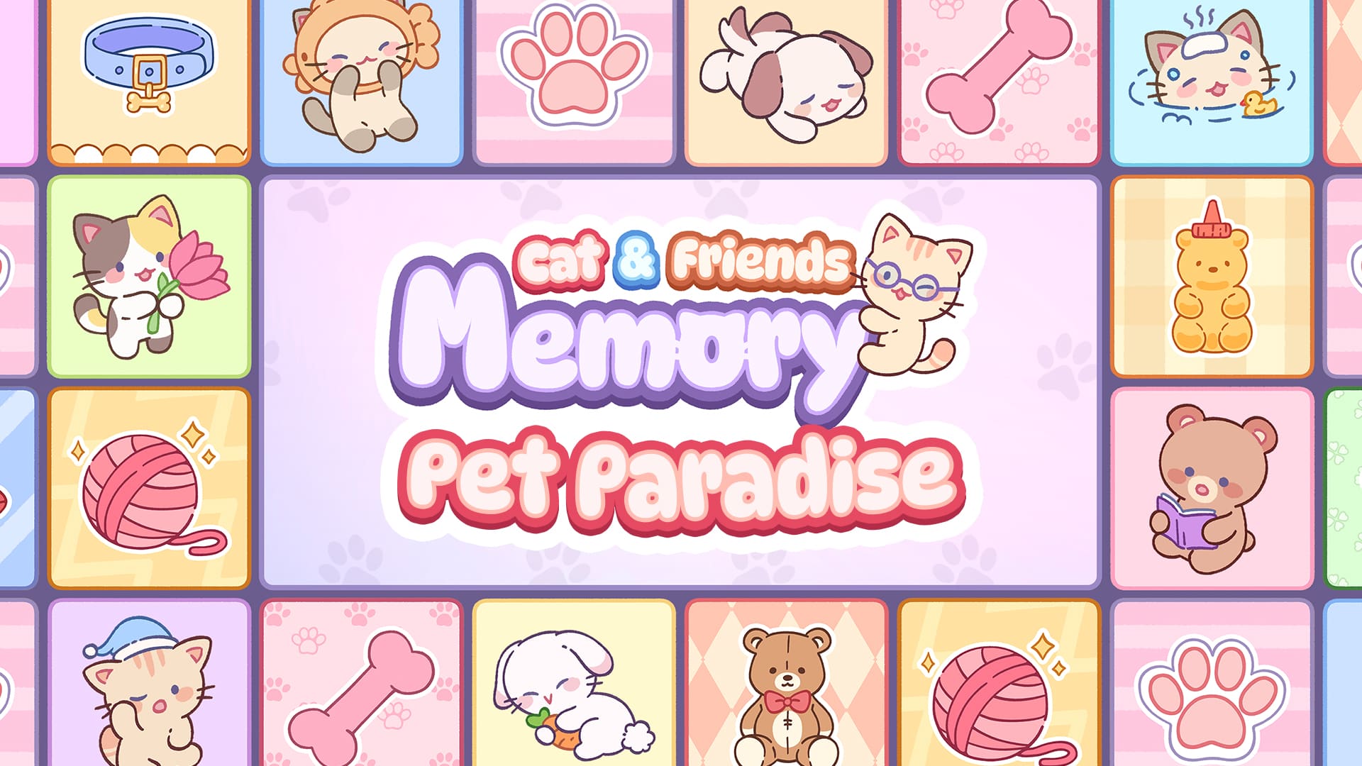Copertina di Cat & Friends Memory Pet Paradise