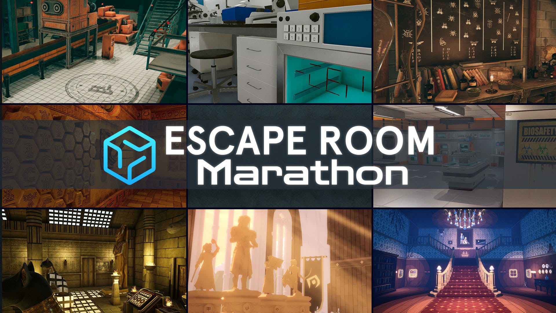 Copertina di Escape Room Marathon