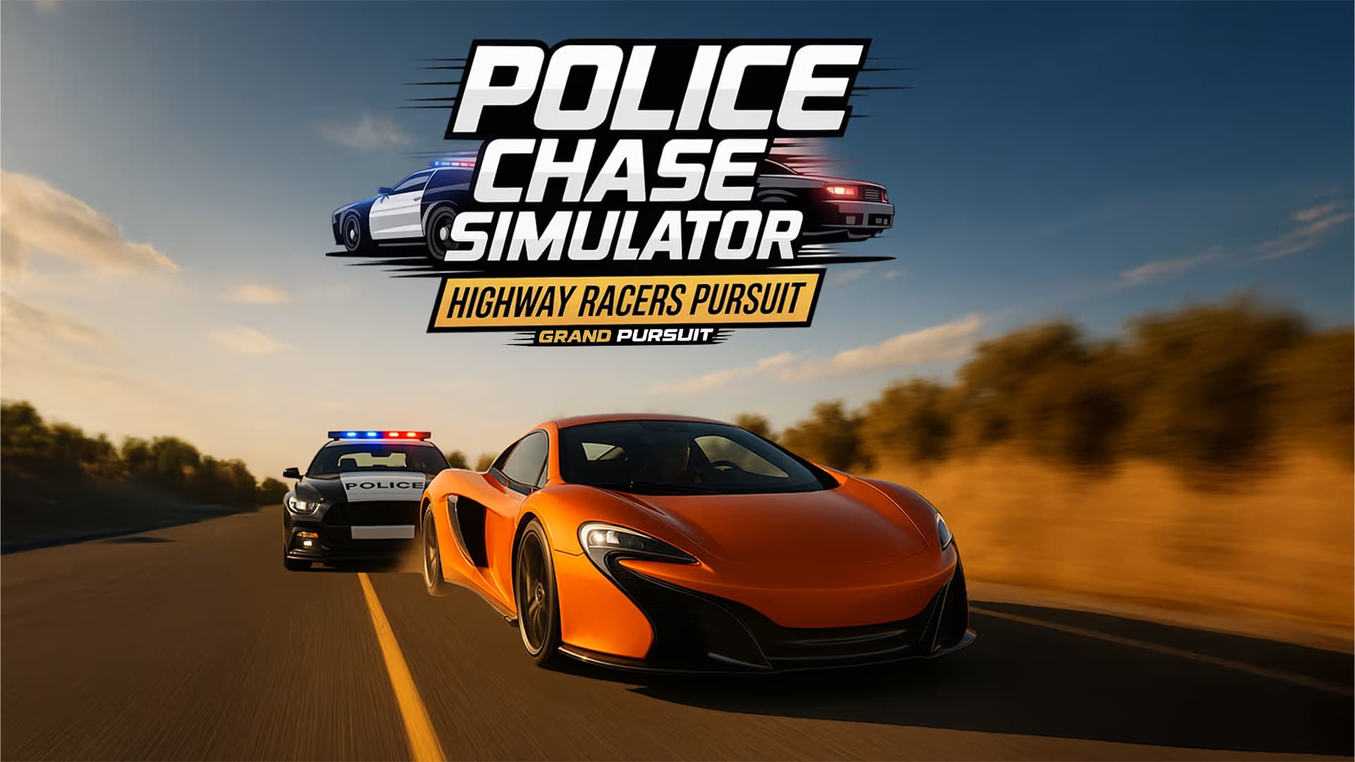 Copertina di Police Chase Simulator: Highway Racers Pursuit – Grand Pursuit