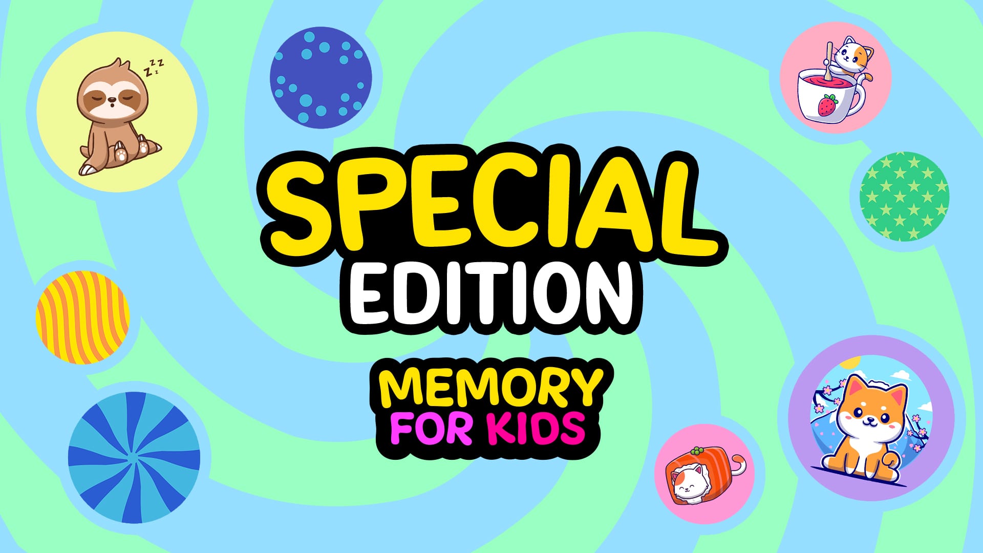 Copertina di Memory For Kids Special Edition