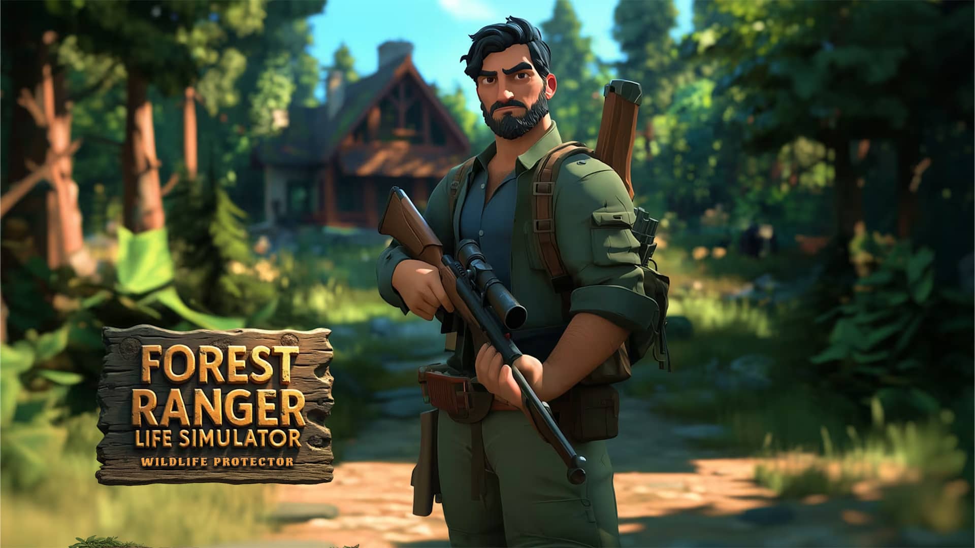 Copertina di Forest Ranger Life Simulator: Wildlife Protector