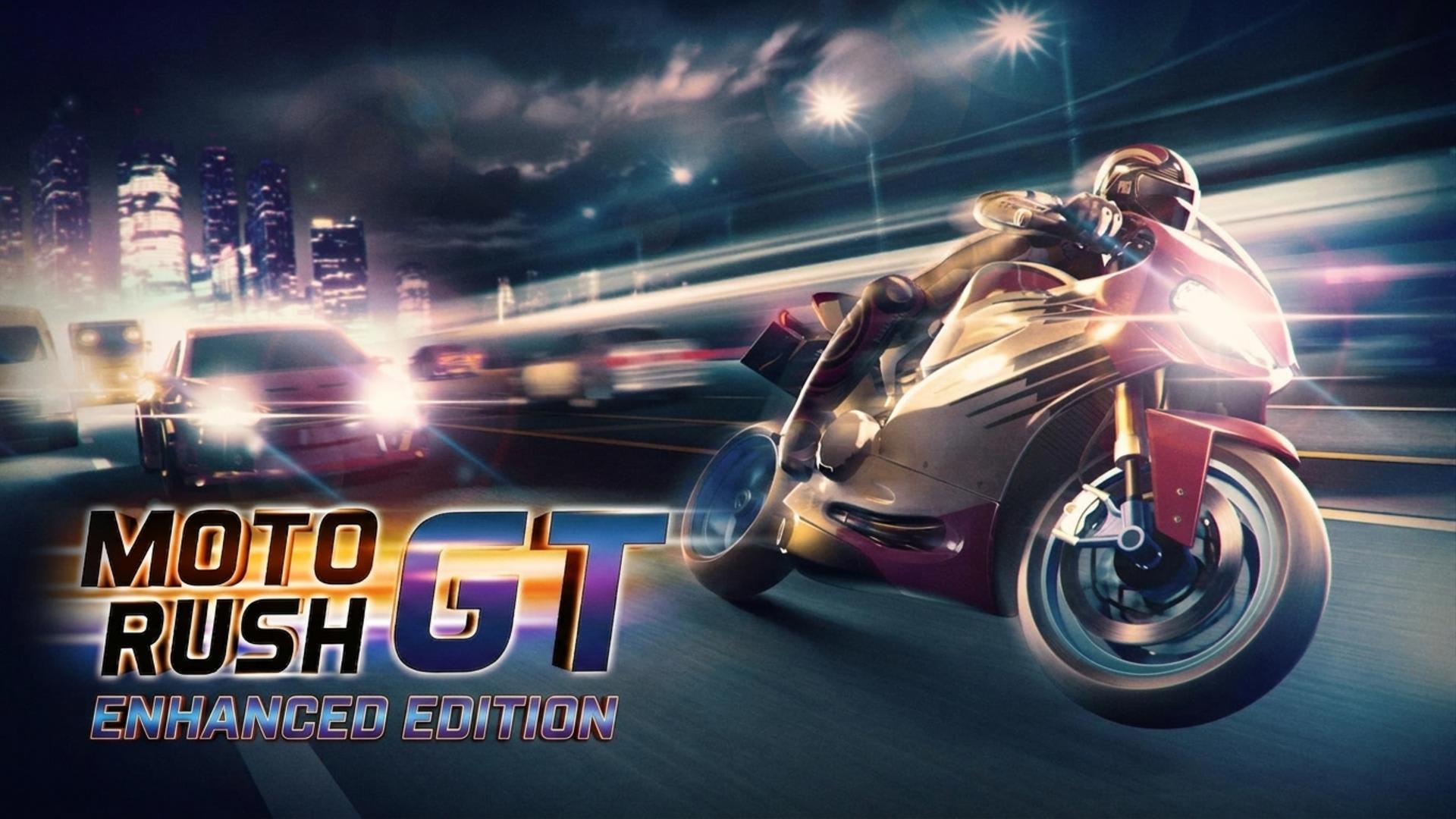 Copertina di Moto Rush GT Enhanced Edition