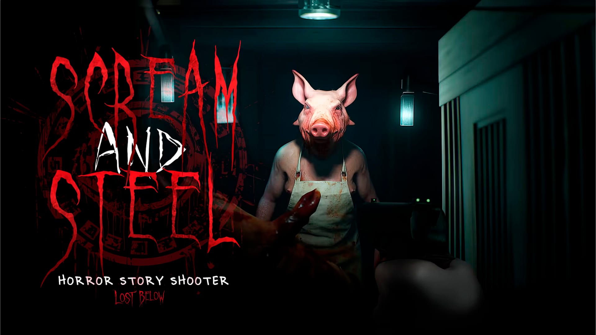 Copertina di SCREAM AND STEEL - Horror Story Shooter: Lost Below