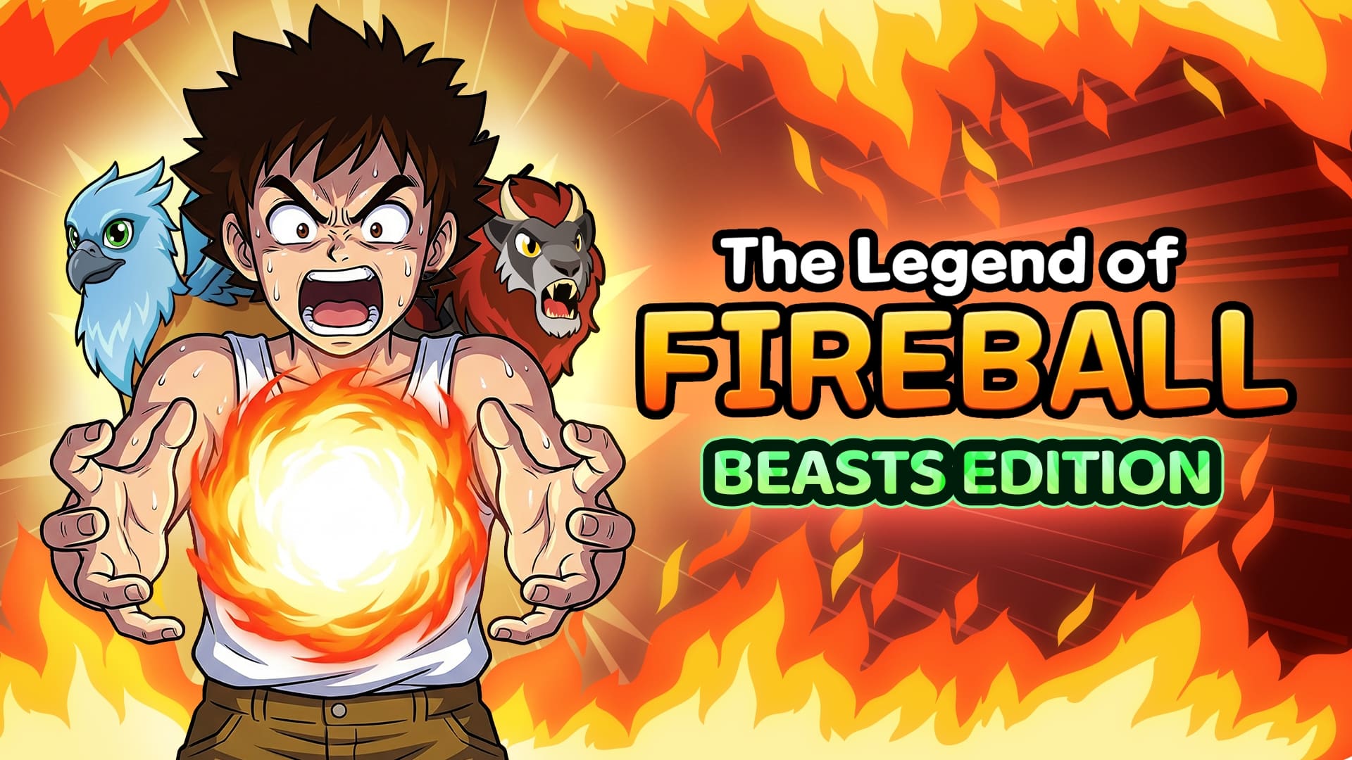 Copertina di The Legend Of Fireball: Beasts Edition