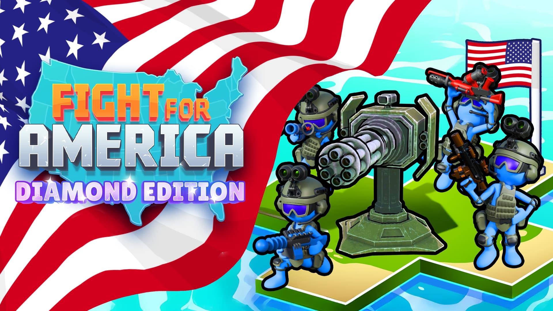 Copertina di Fight For America: Diamond Edition