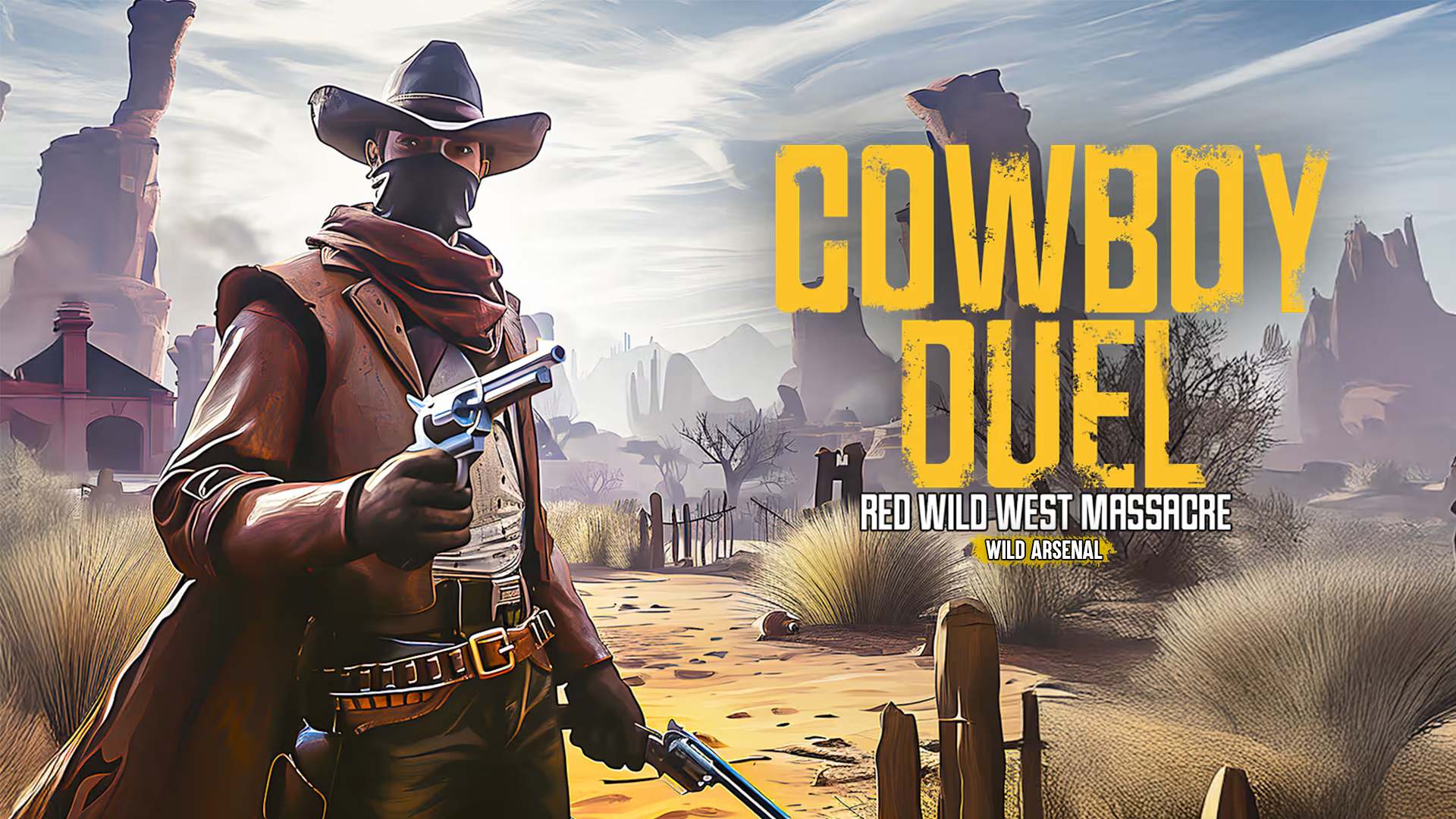 Copertina di Cowboy Duel: Red Wild West Massacre – Wild Arsenal