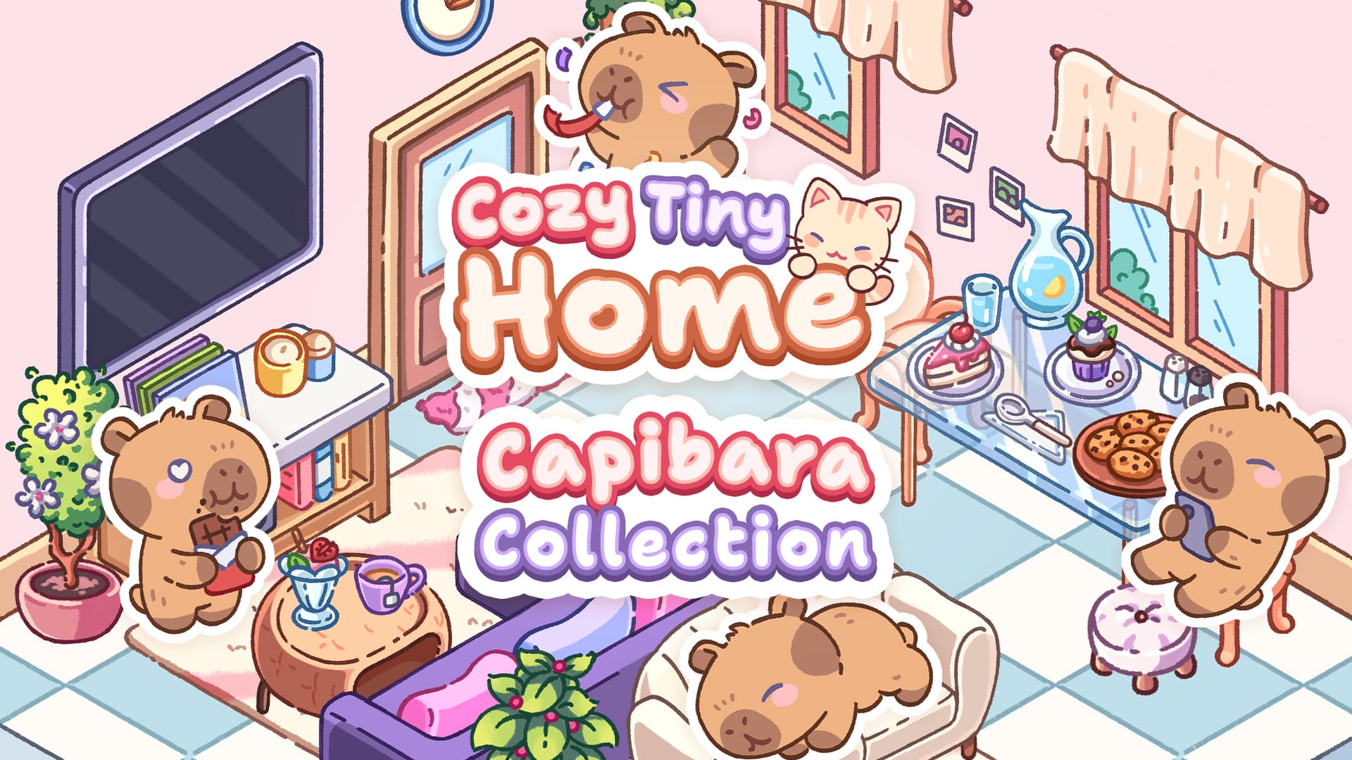 Copertina di Cozy Tiny Home Capibara Collection