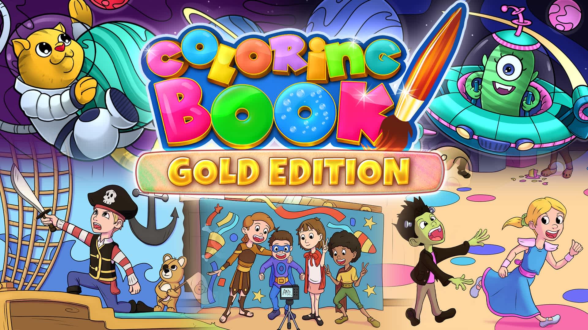 Copertina di Coloring Book: Gold Edition