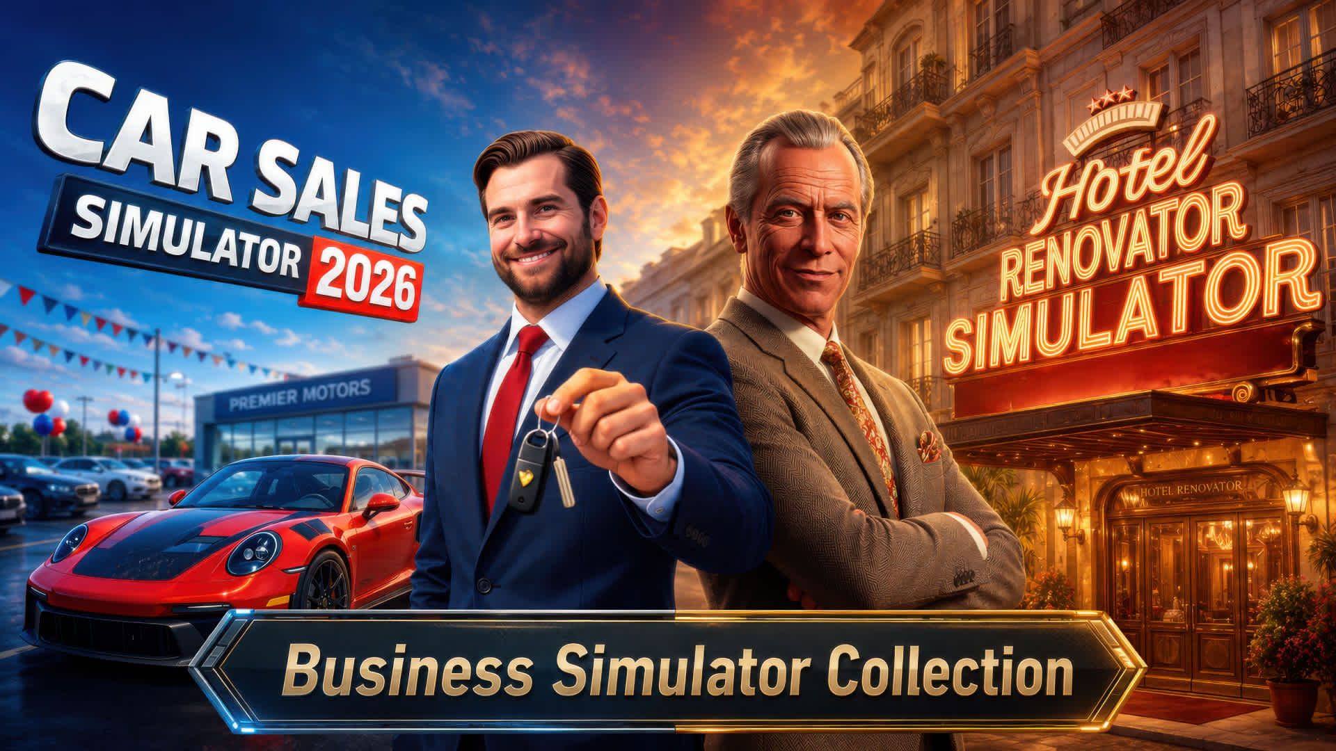 Copertina di Business Simulator Collection