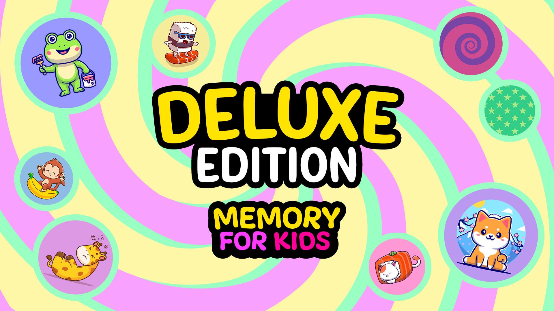 Copertina di Memory For Kids Deluxe Edition