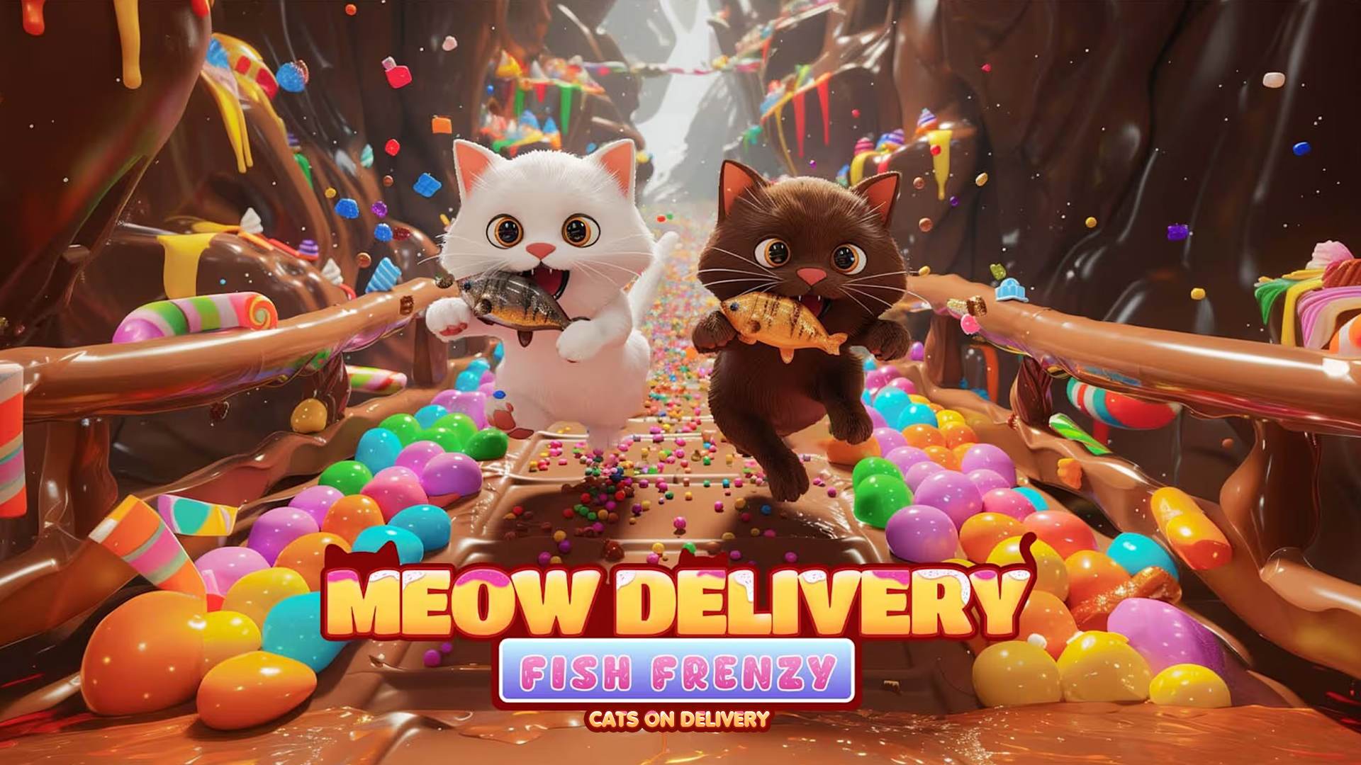 Copertina di Meow Delivery: Fish Frenzy – Cats on Delivery